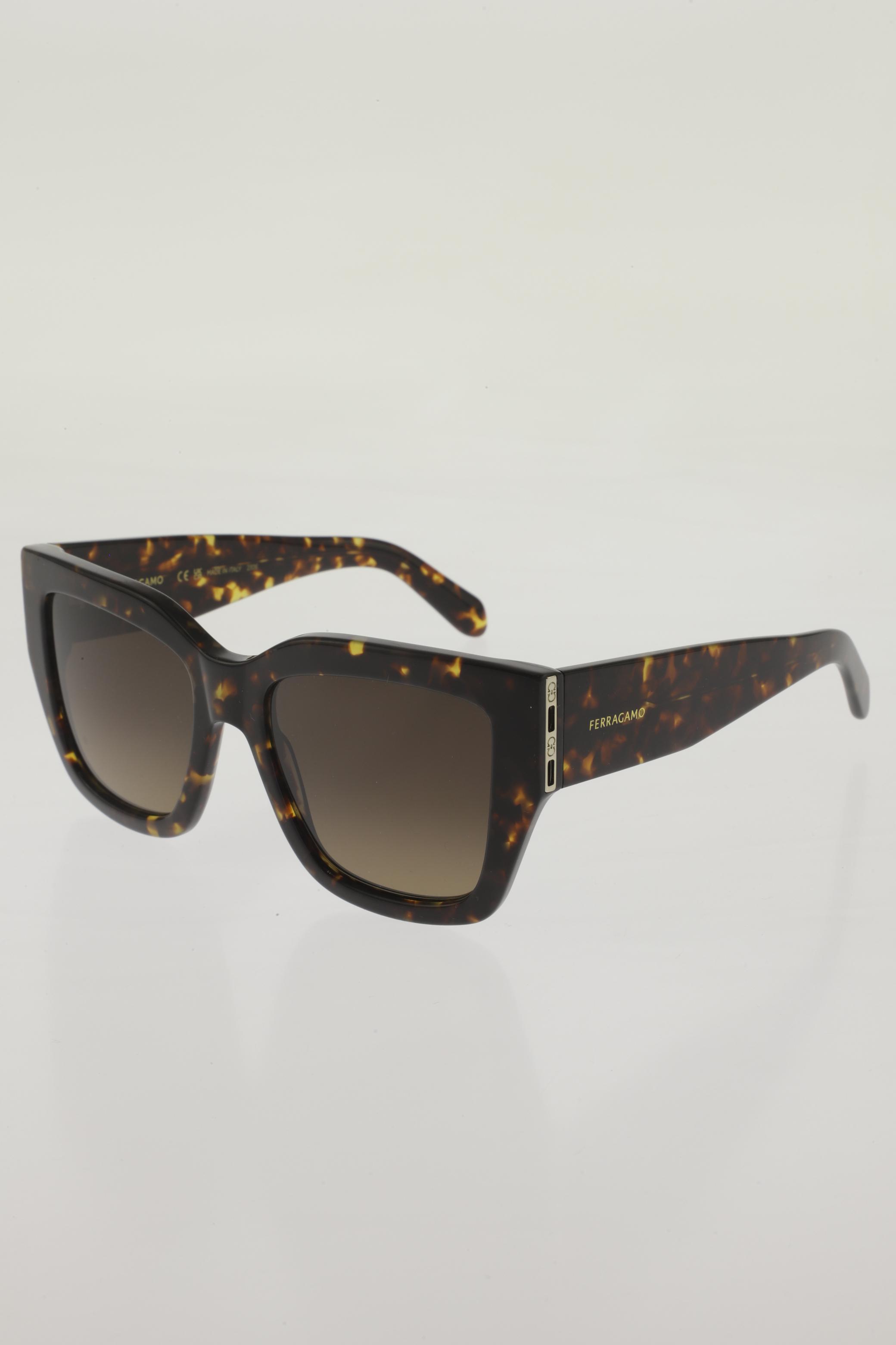 

Salvatore Ferragamo Damen Sonnenbrille, braun, Gr.