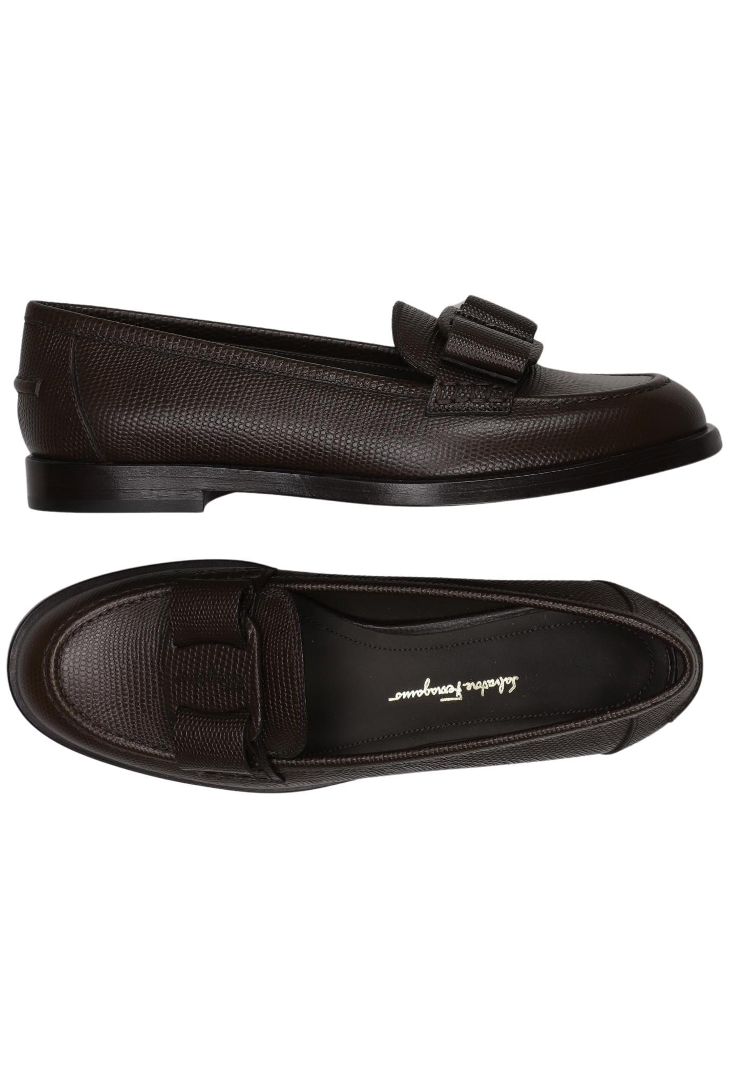 

Salvatore Ferragamo Damen Halbschuh, braun, Gr. 7
