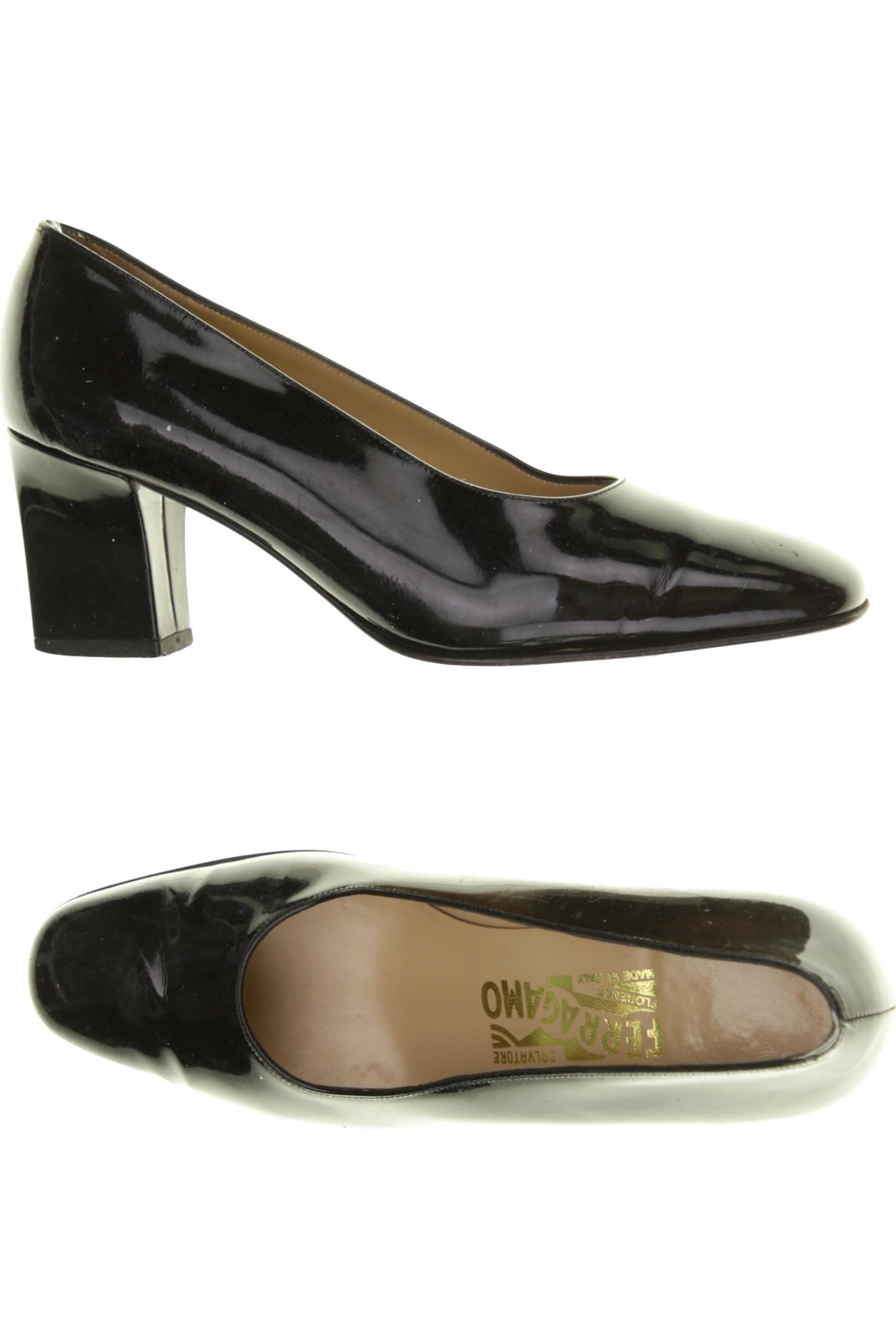 

Salvatore Ferragamo Damen Pumps, schwarz, Gr. 6.5