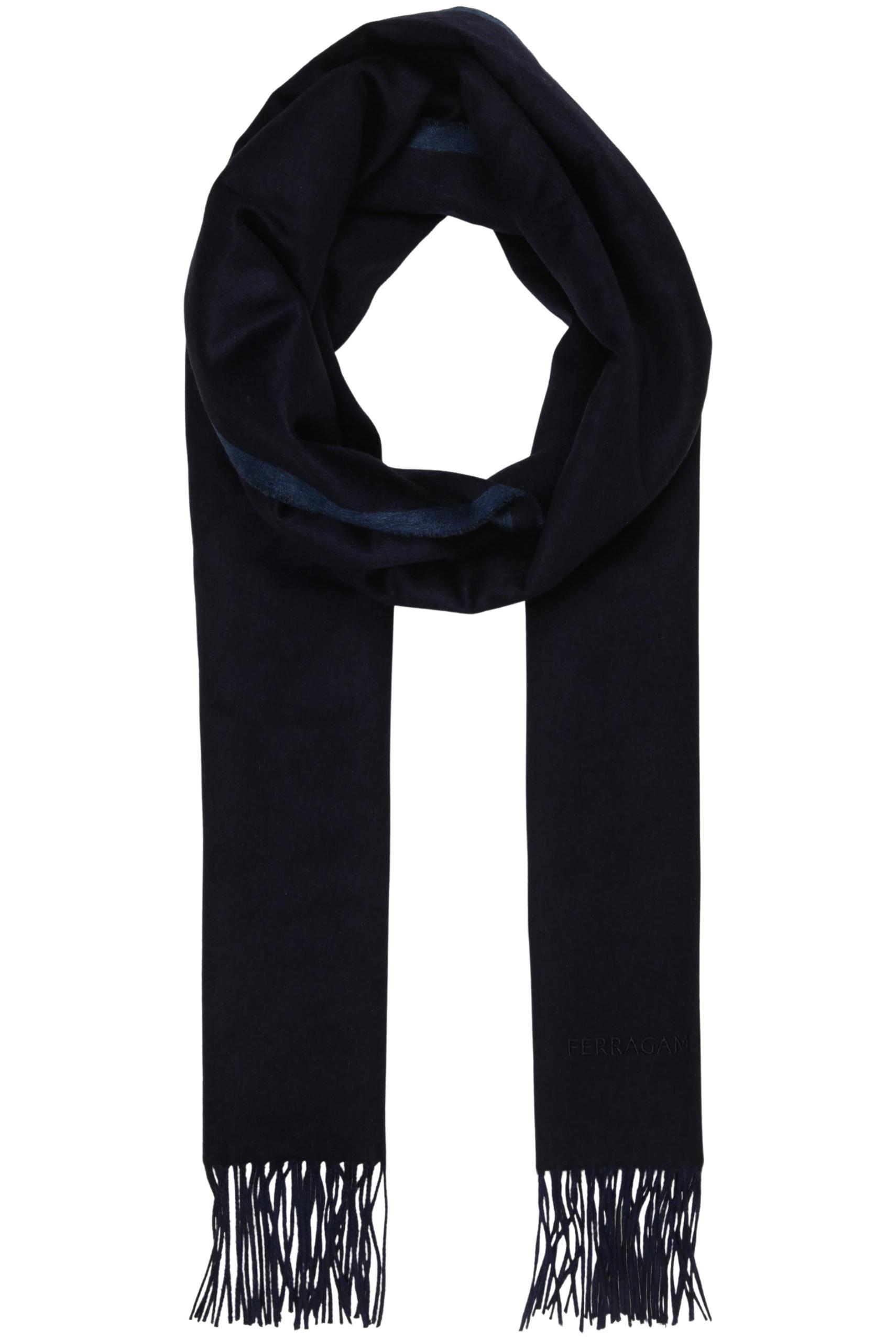 

Salvatore Ferragamo Damen Schal, marineblau, Gr.