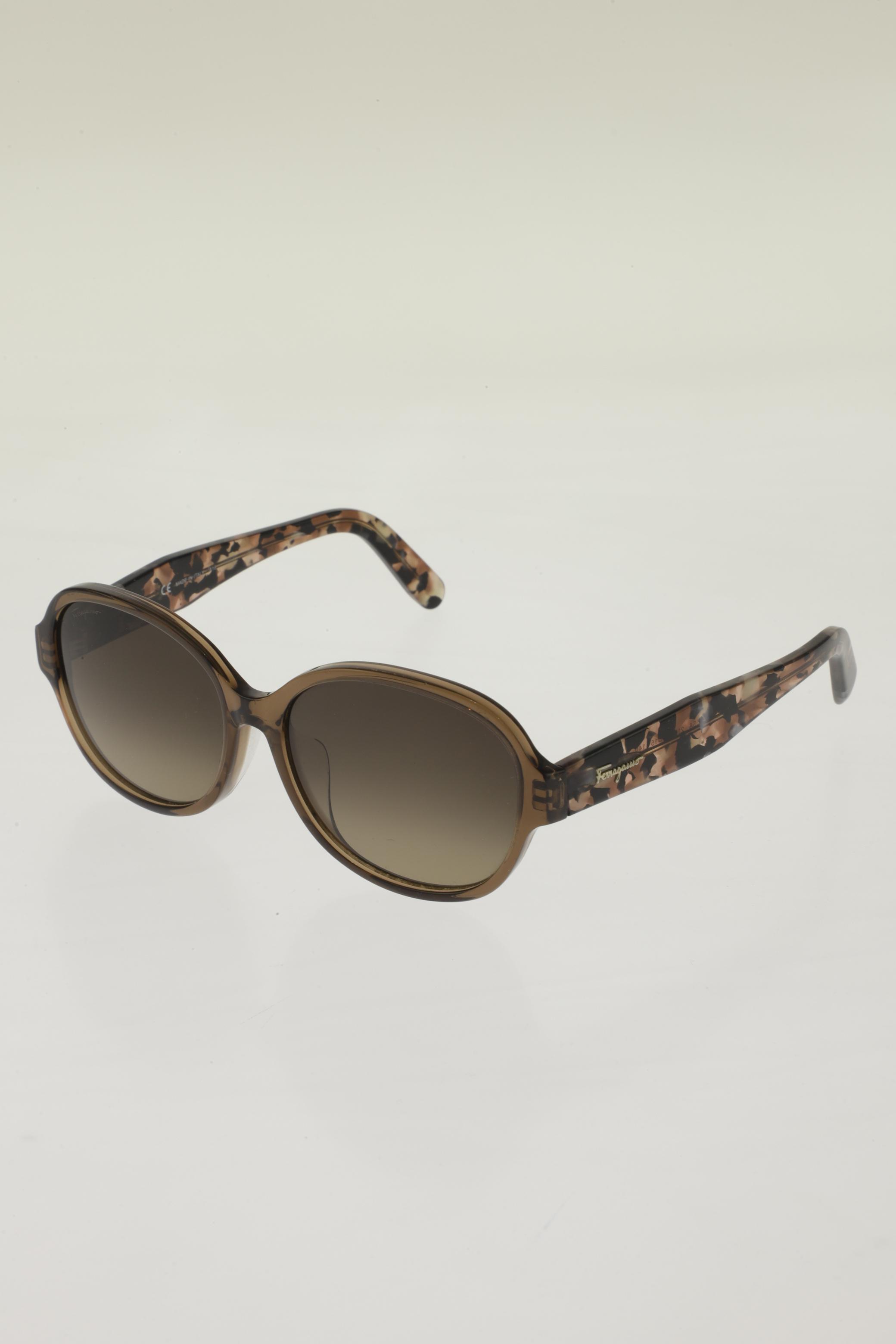 

Salvatore Ferragamo Damen Sonnenbrille, braun, Gr.