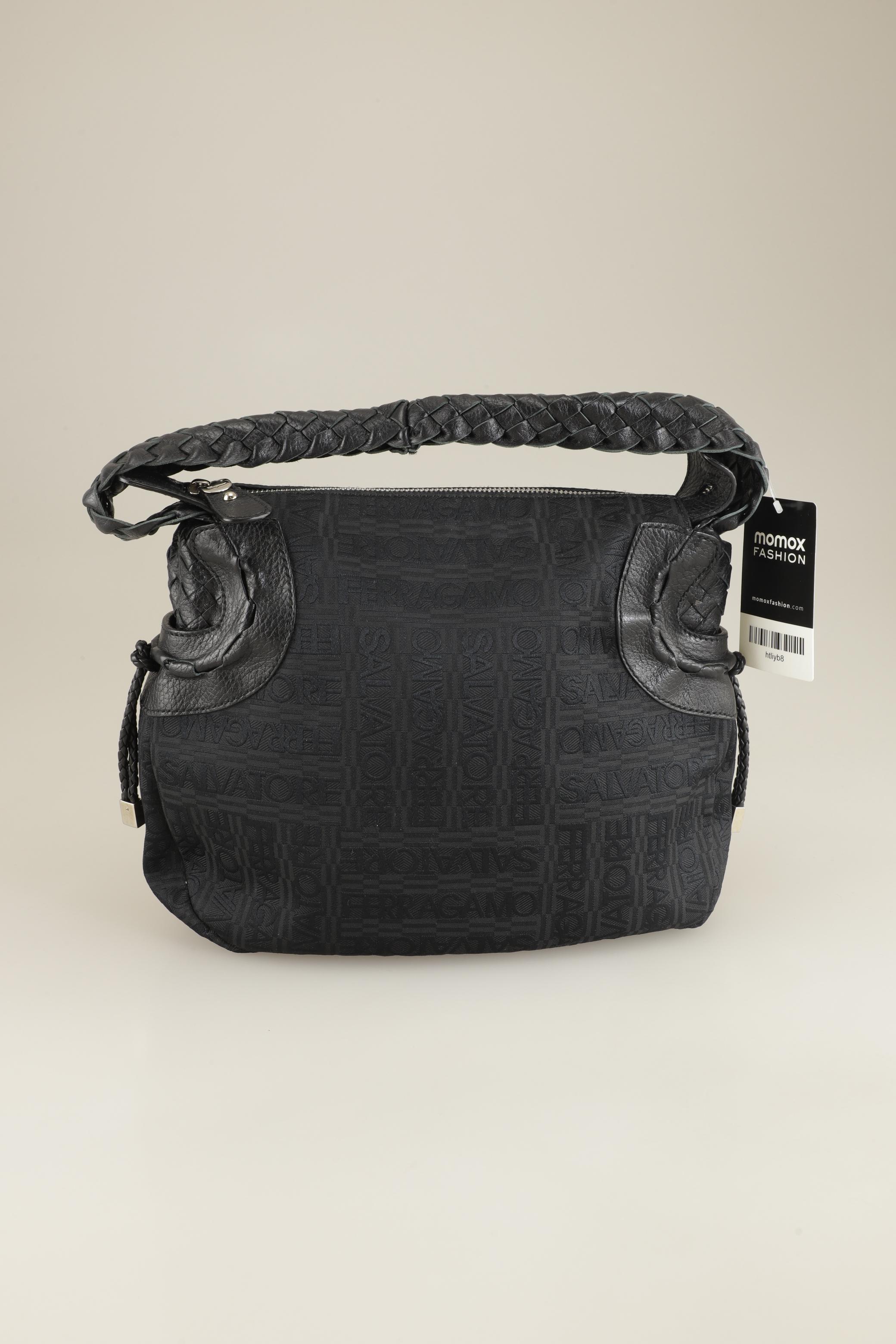 

Salvatore Ferragamo Damen Handtasche, schwarz, Gr.