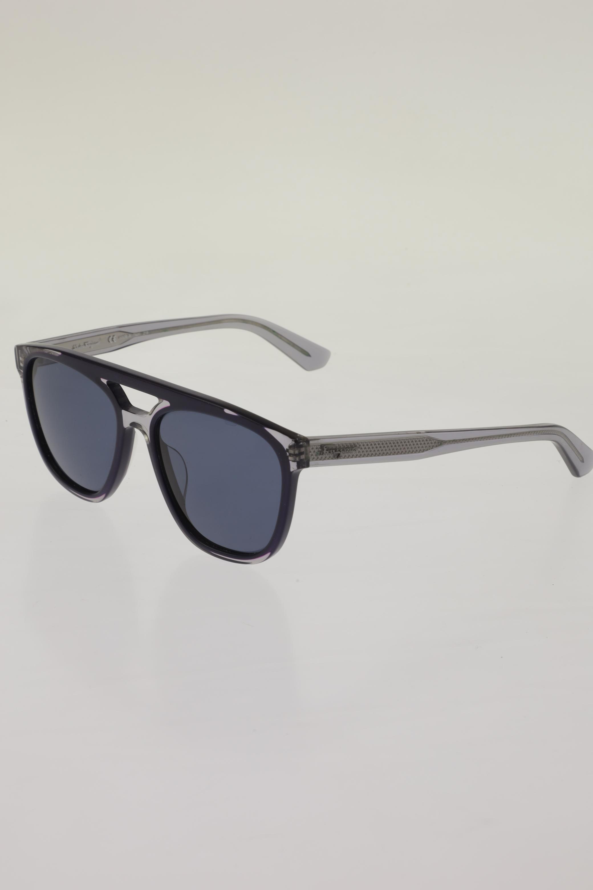 

Salvatore Ferragamo Damen Sonnenbrille, marineblau, Gr.