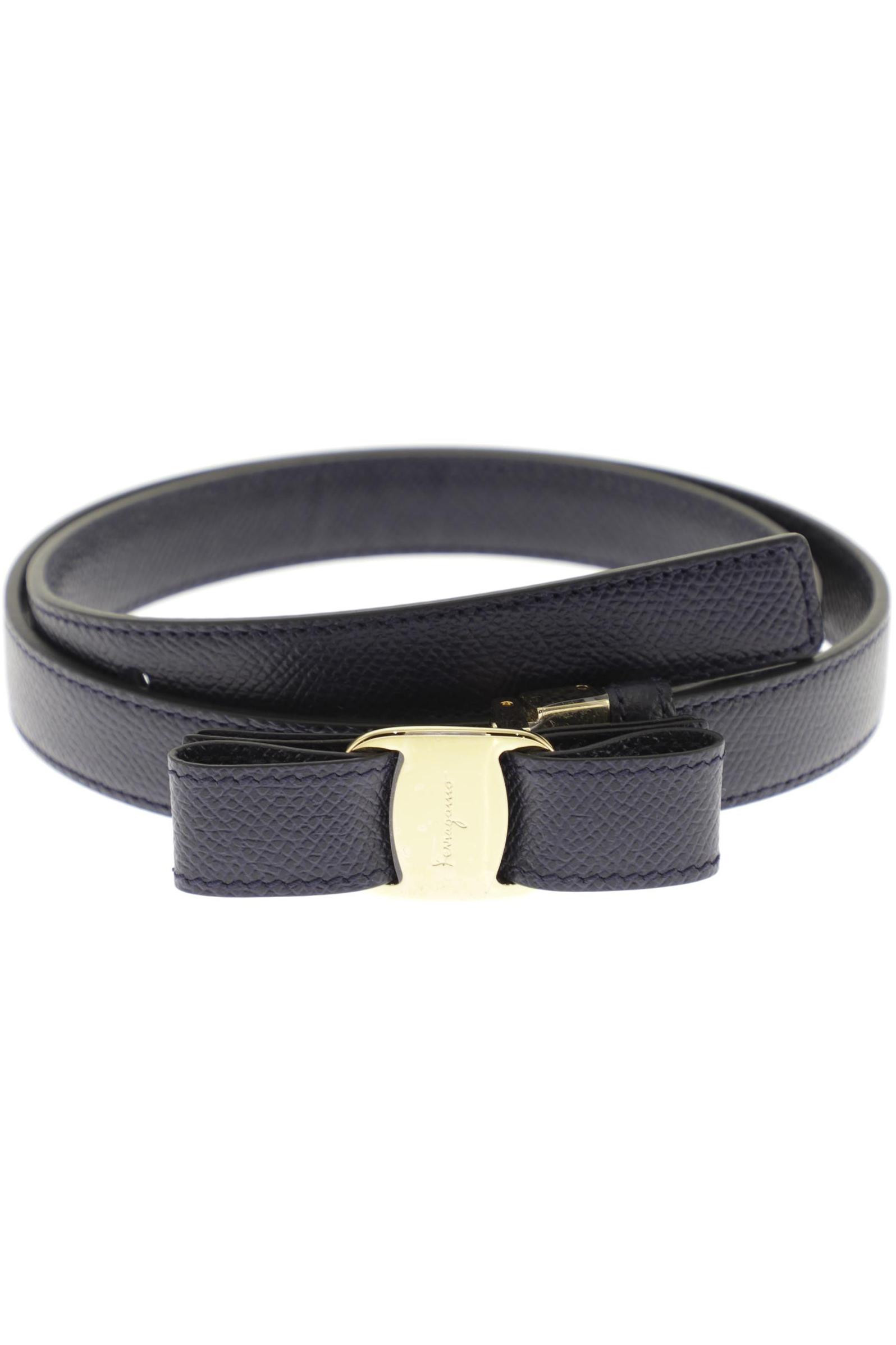 

Salvatore Ferragamo Damen Gürtel, marineblau