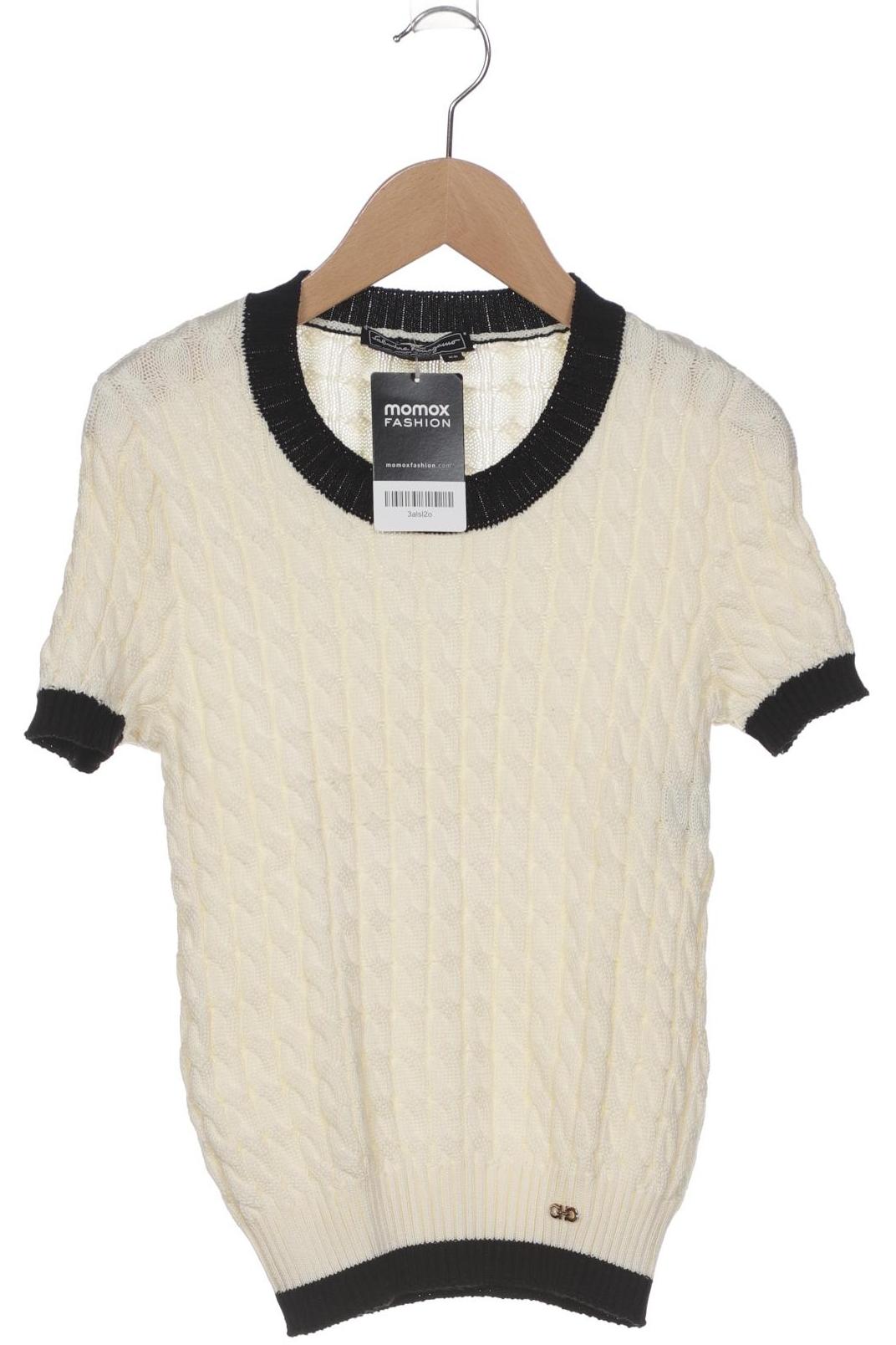 

Salvatore Ferragamo Damen Pullover, cremeweiß, Gr. 34