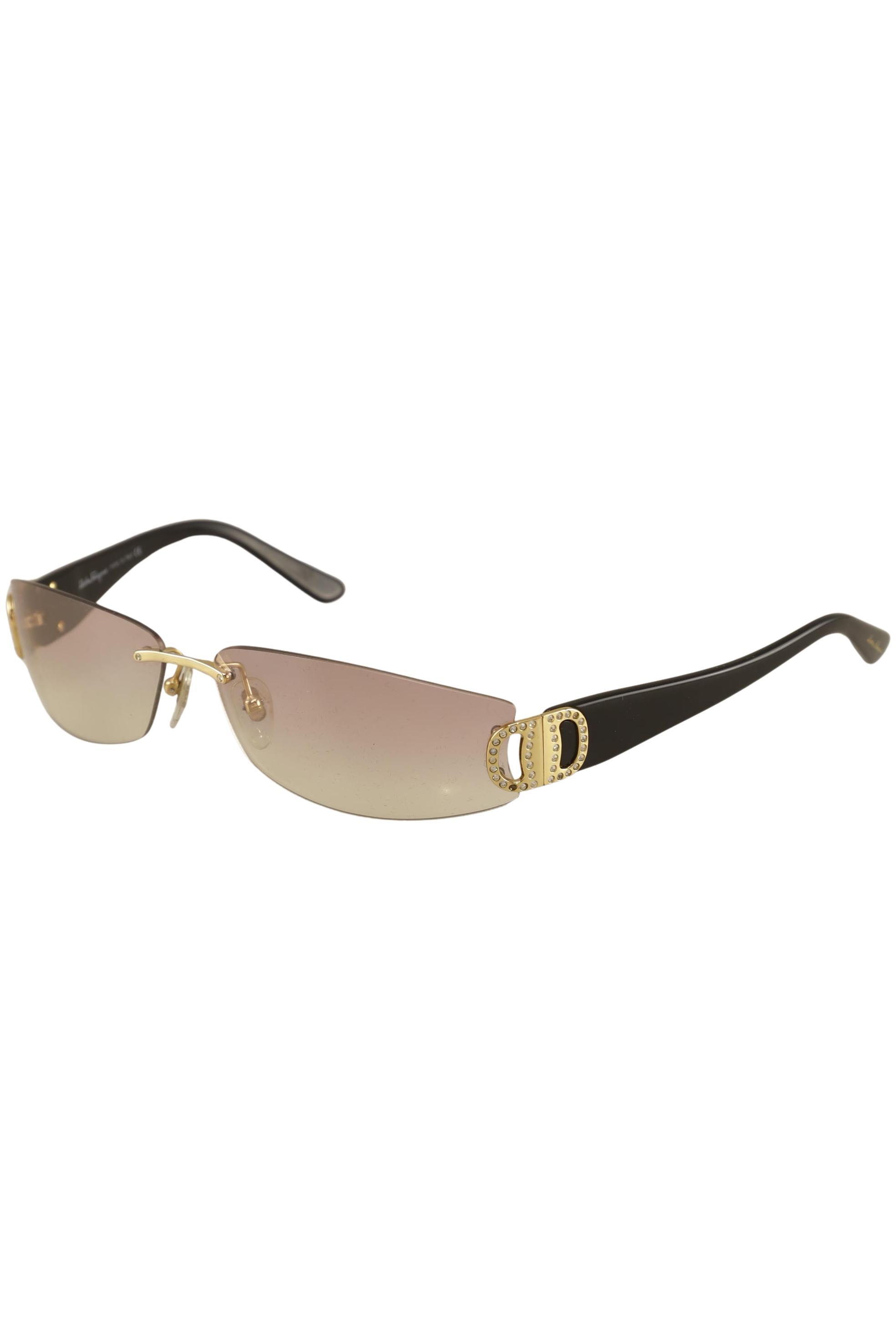 

Salvatore Ferragamo Damen Sonnenbrille, schwarz, Gr.