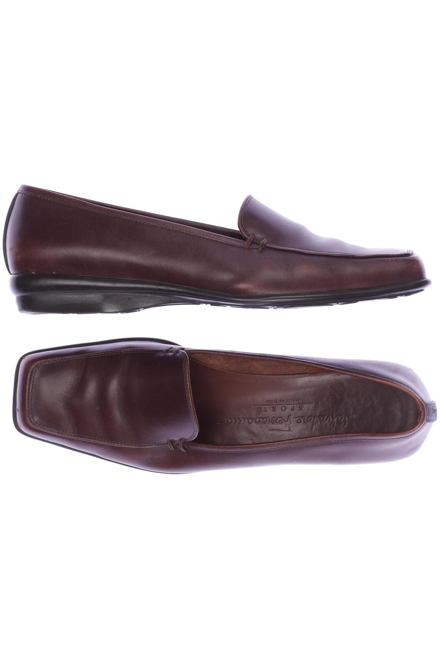 

Salvatore Ferragamo Damen Halbschuh, braun, Gr. 39