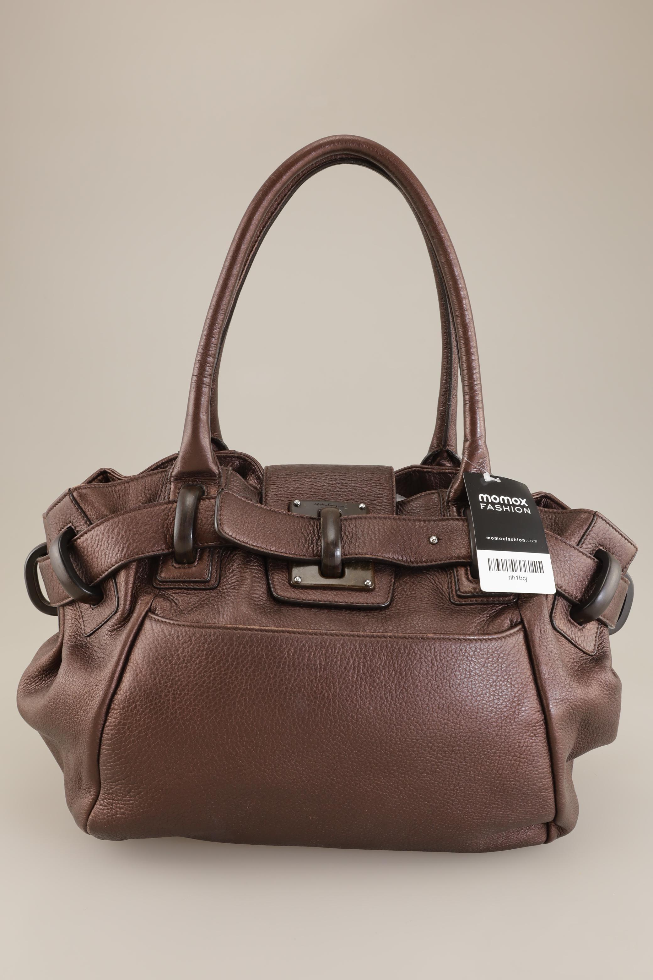 

Salvatore Ferragamo Damen Handtasche, bordeaux, Gr.