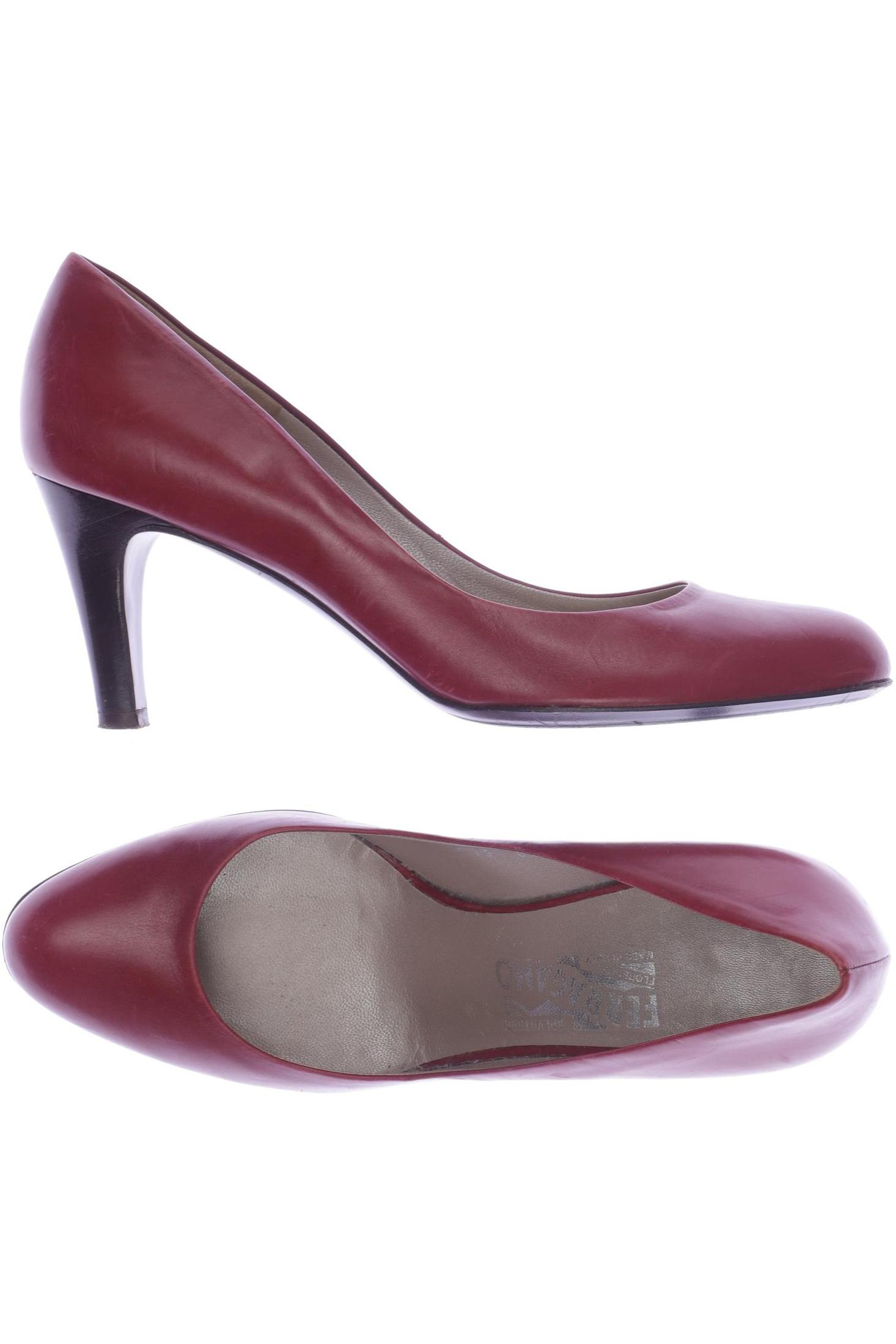 

Salvatore Ferragamo Damen Pumps, bordeaux