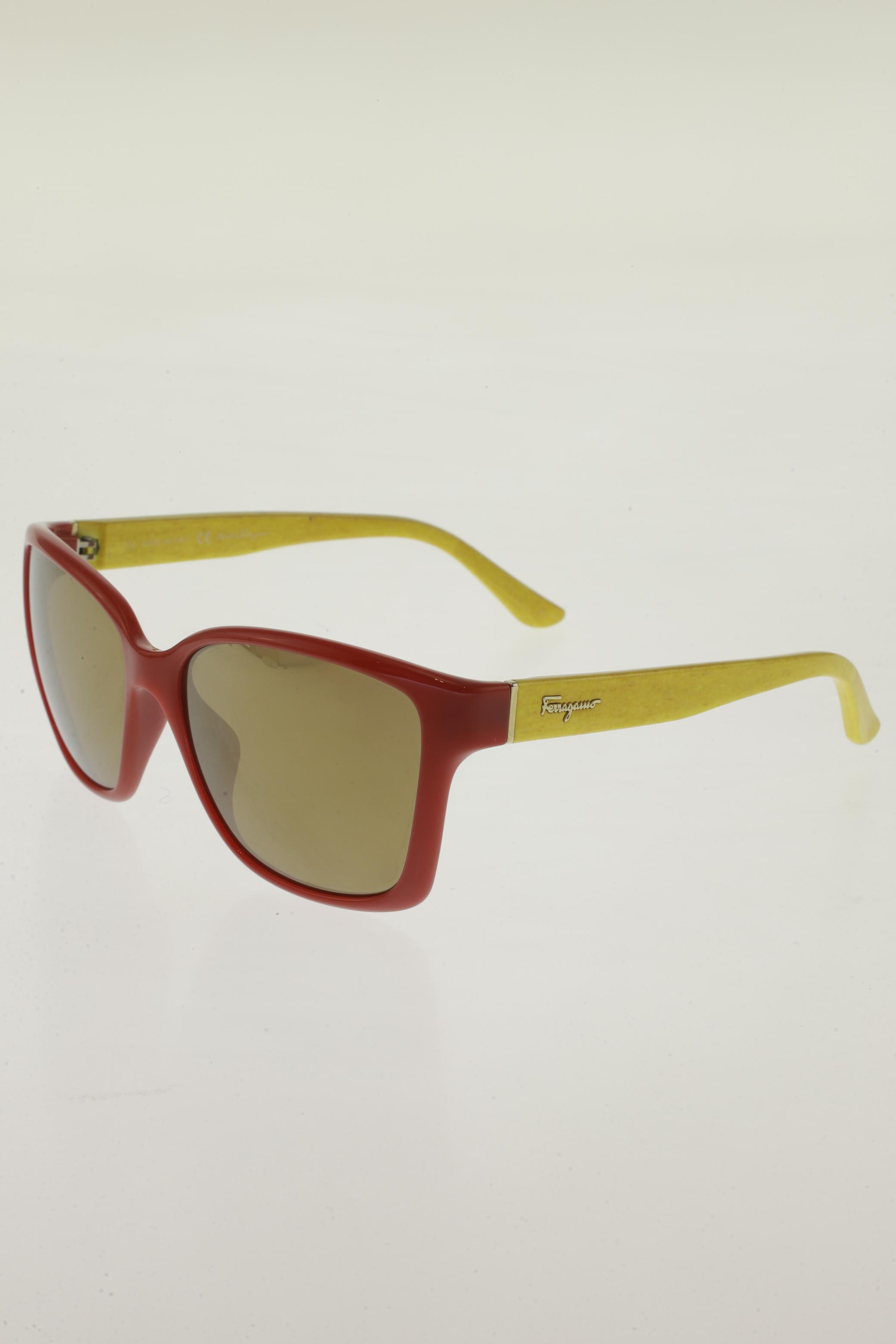 

Salvatore Ferragamo Damen Sonnenbrille, rot, Gr.