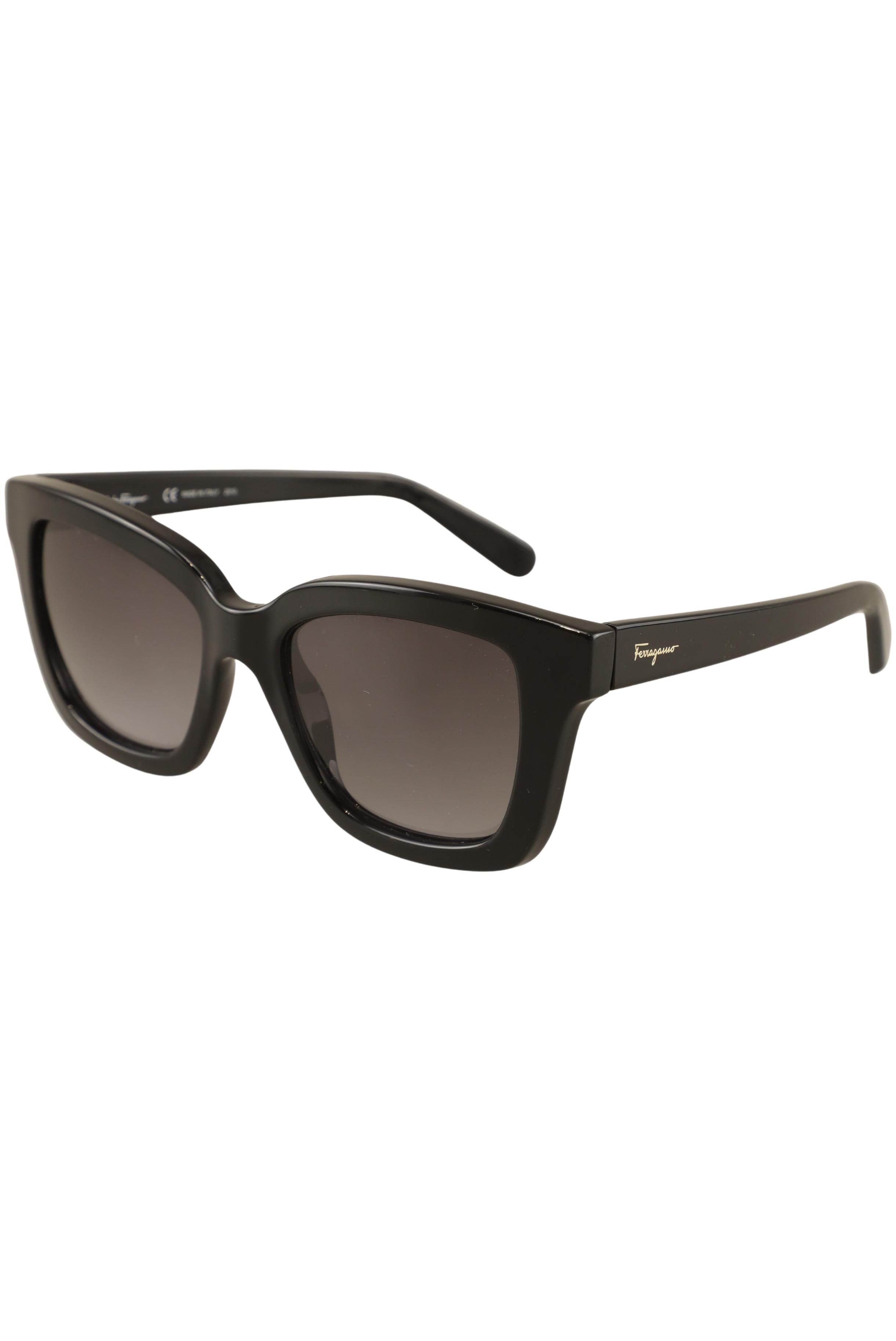 

Salvatore Ferragamo Damen Sonnenbrille, schwarz, Gr.