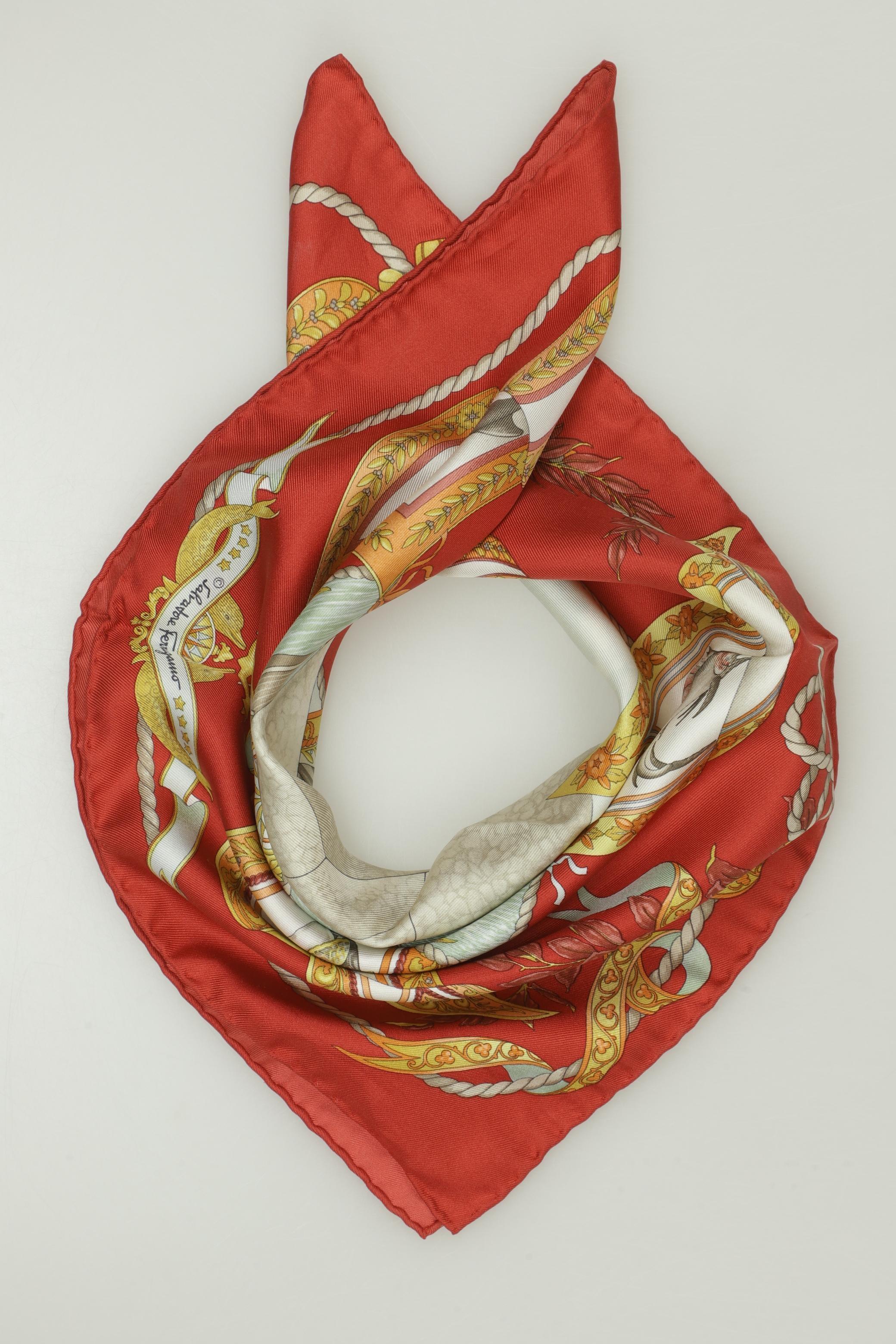 

Salvatore Ferragamo Damen Schal, rot, Gr.
