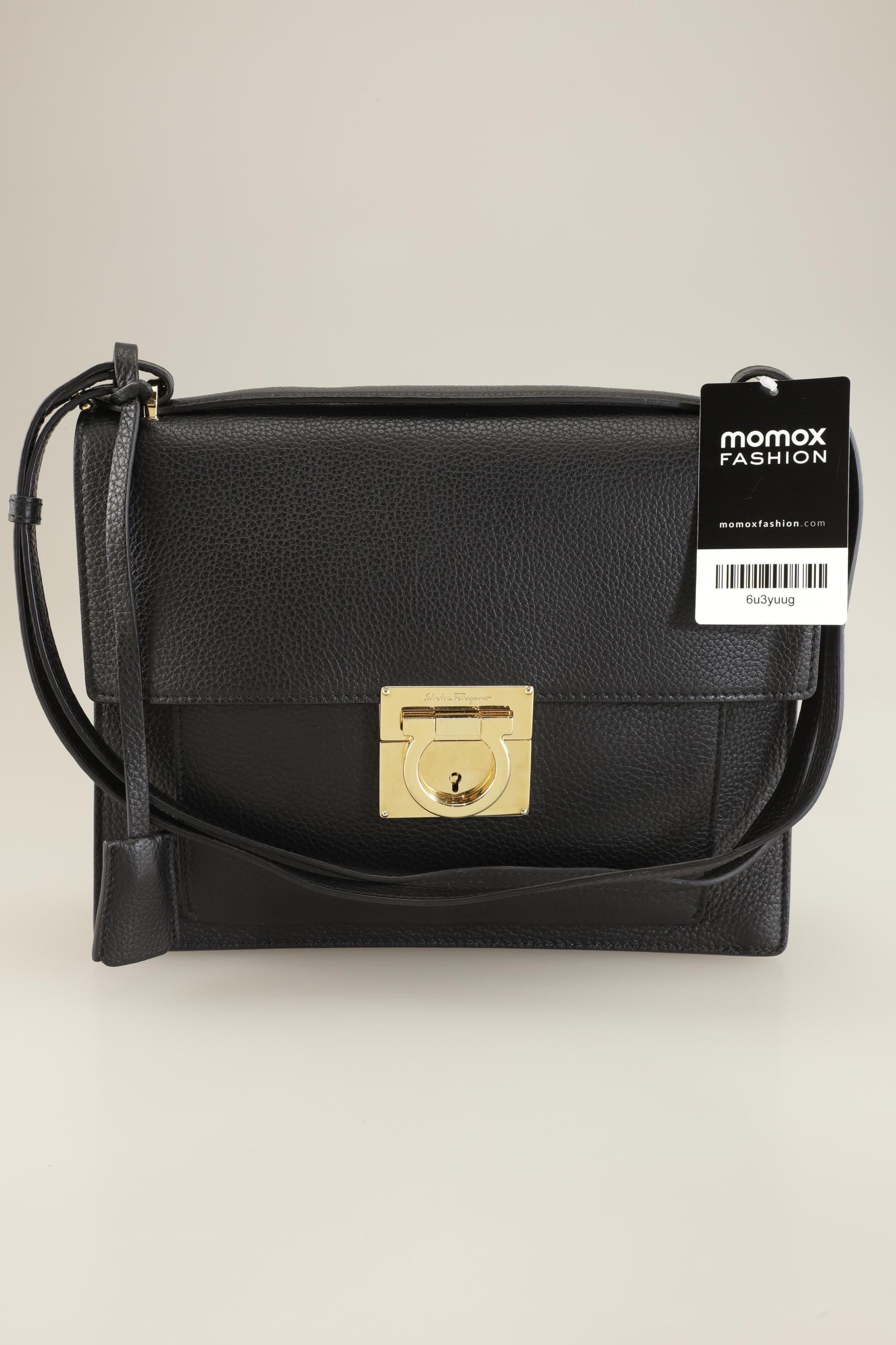 

Salvatore Ferragamo Damen Handtasche, schwarz, Gr.