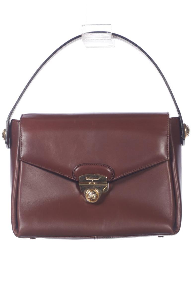 

Salvatore Ferragamo Damen Handtasche, braun, Gr.