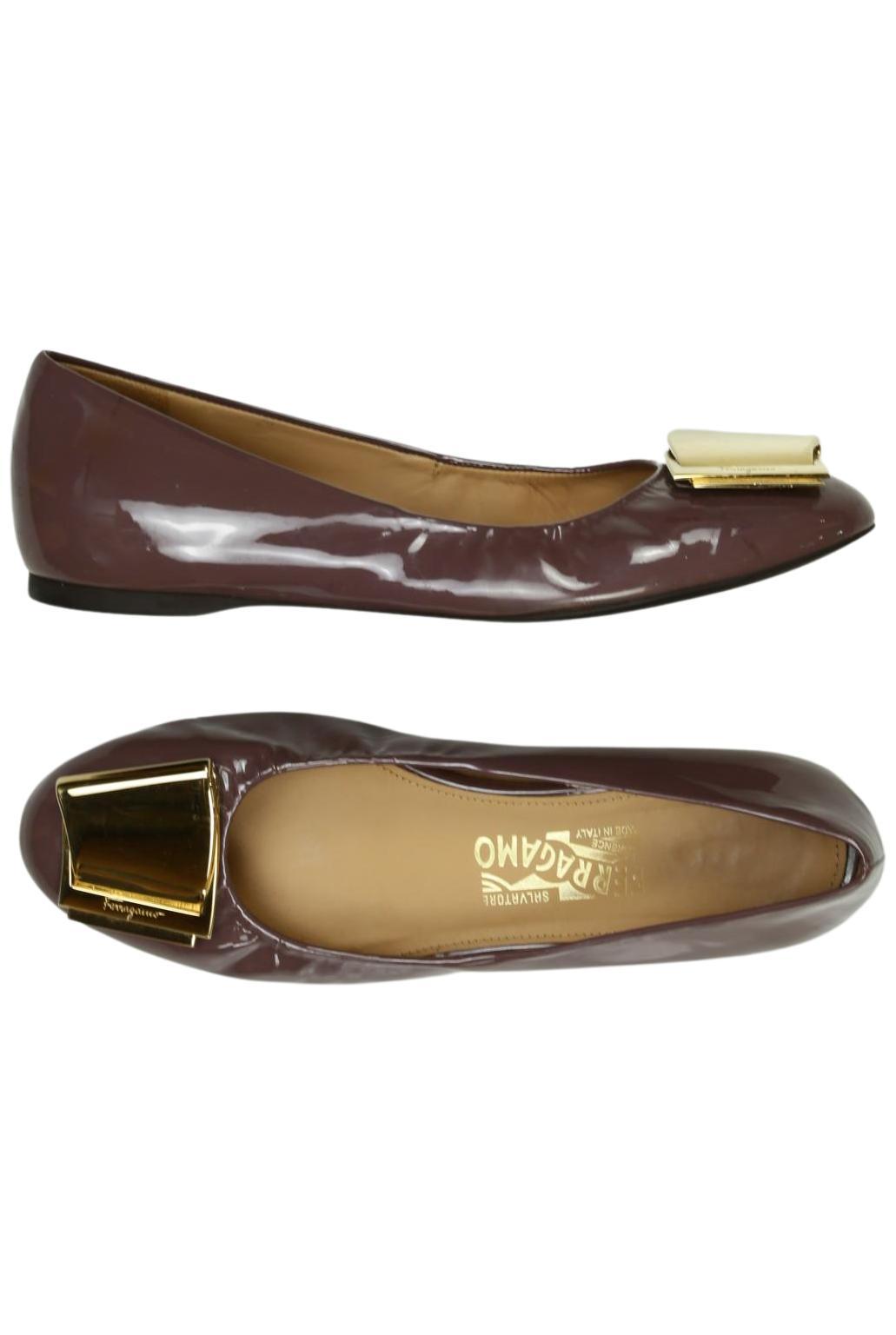 Thumbnail - Salvatore Ferragamo Damen Ballerinas, braun, Gr. 36.5