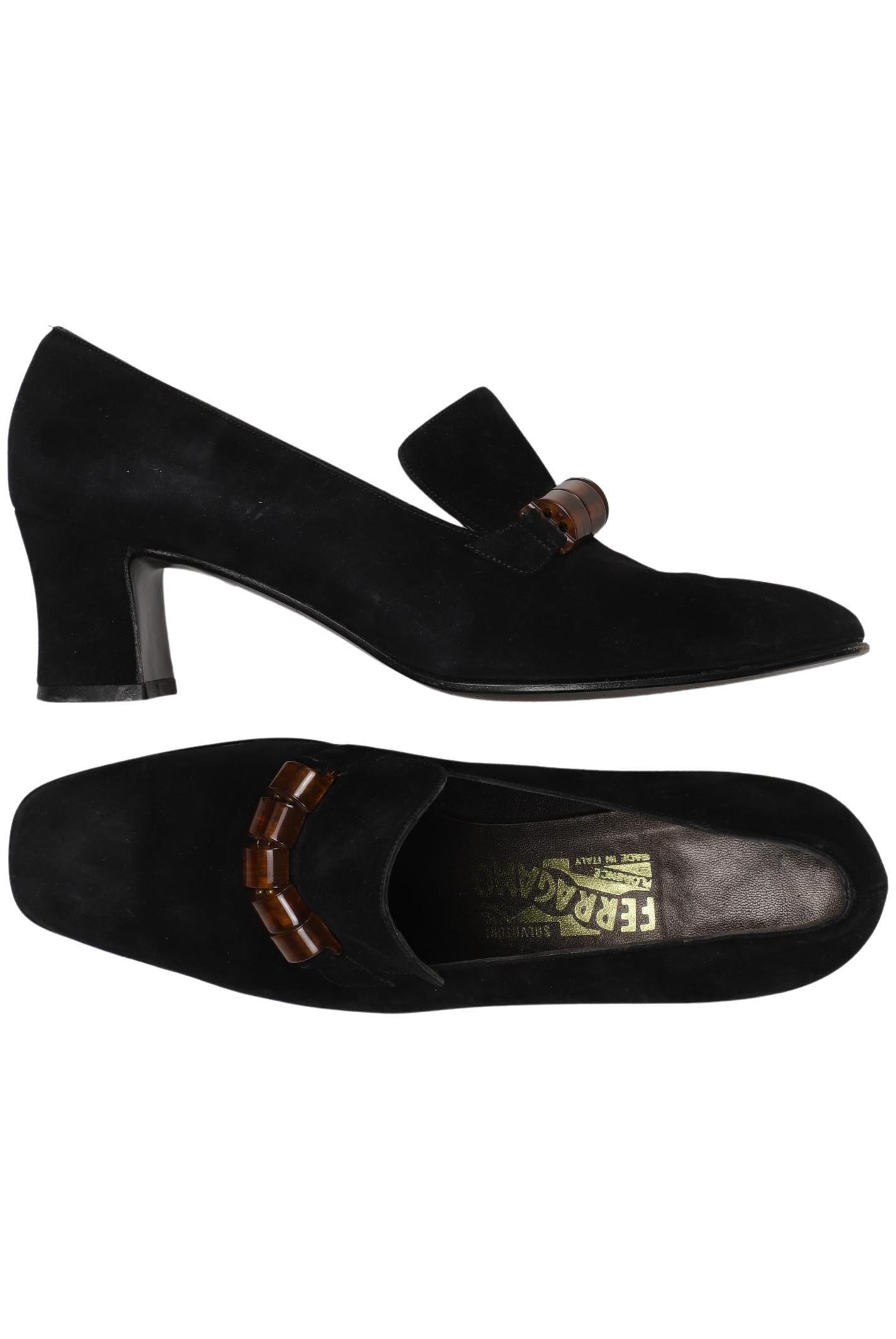 

Salvatore Ferragamo Damen Halbschuh, schwarz, Gr. 8