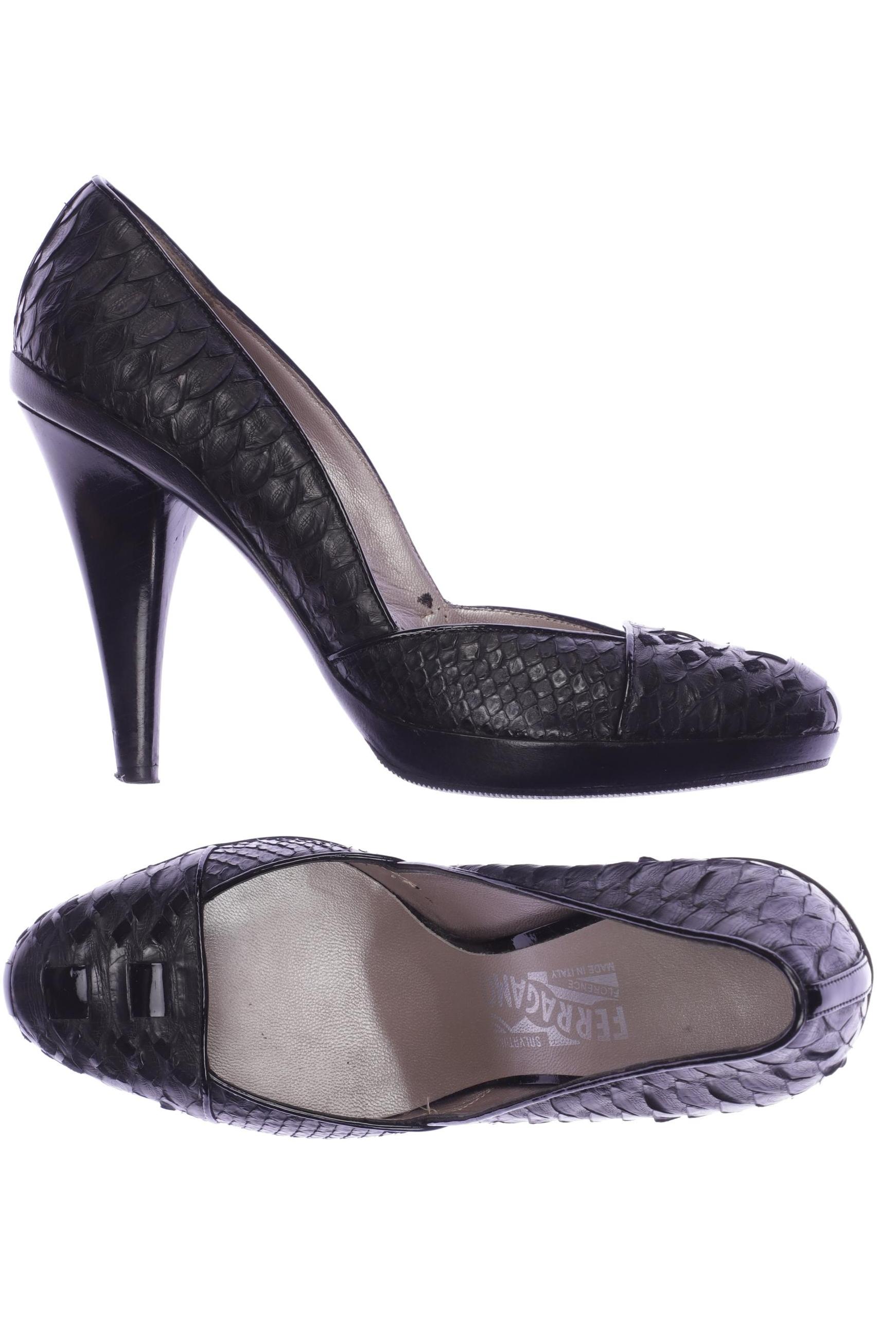 

Salvatore Ferragamo Damen Pumps, grau, Gr. 8.5