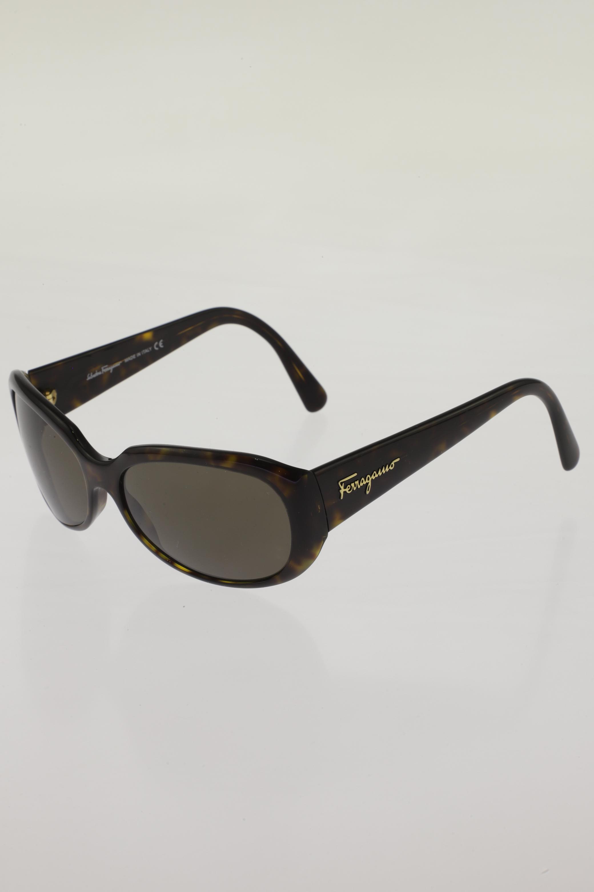 

Salvatore Ferragamo Damen Sonnenbrille, braun, Gr.