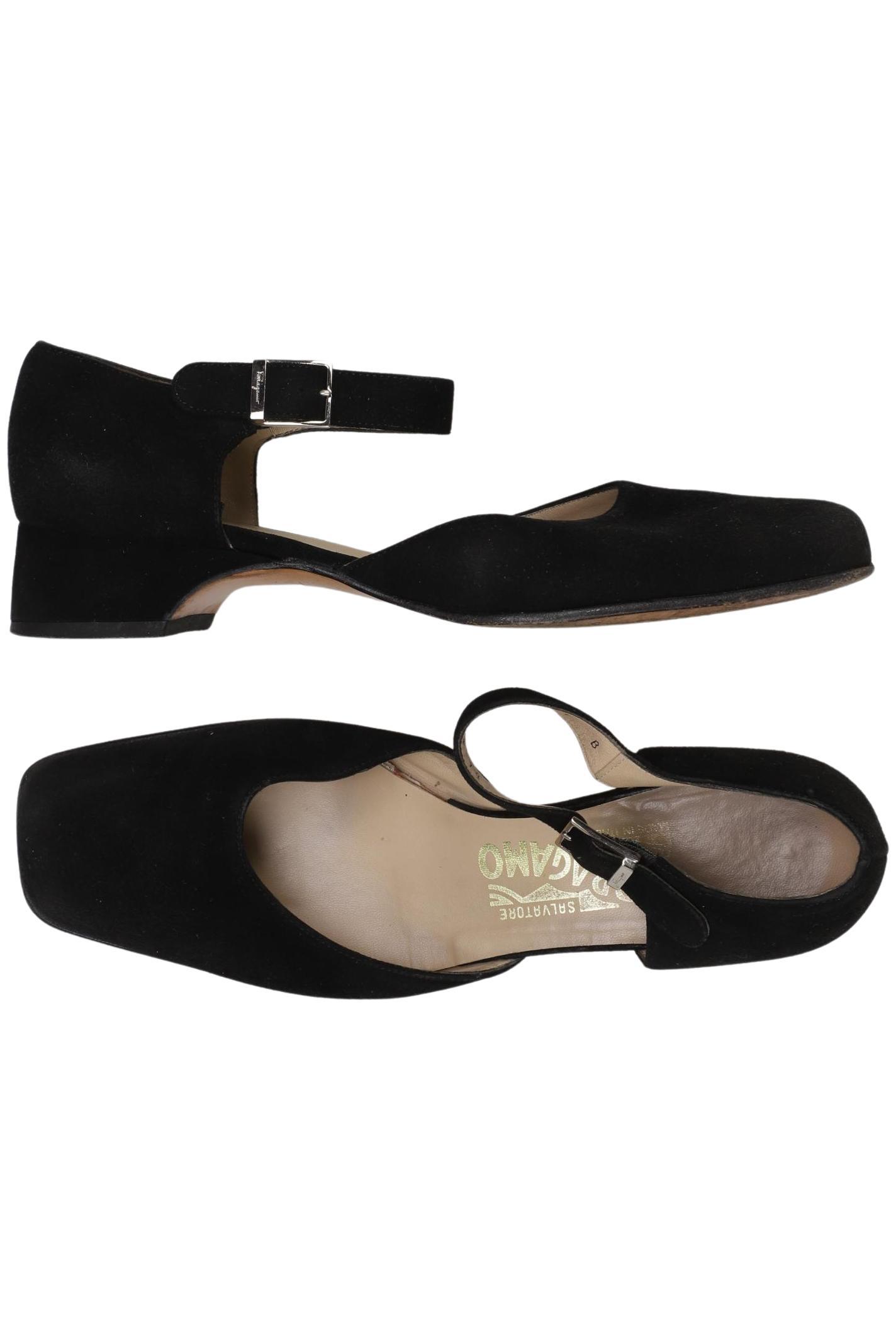 

Salvatore Ferragamo Damen Pumps, schwarz, Gr. 39