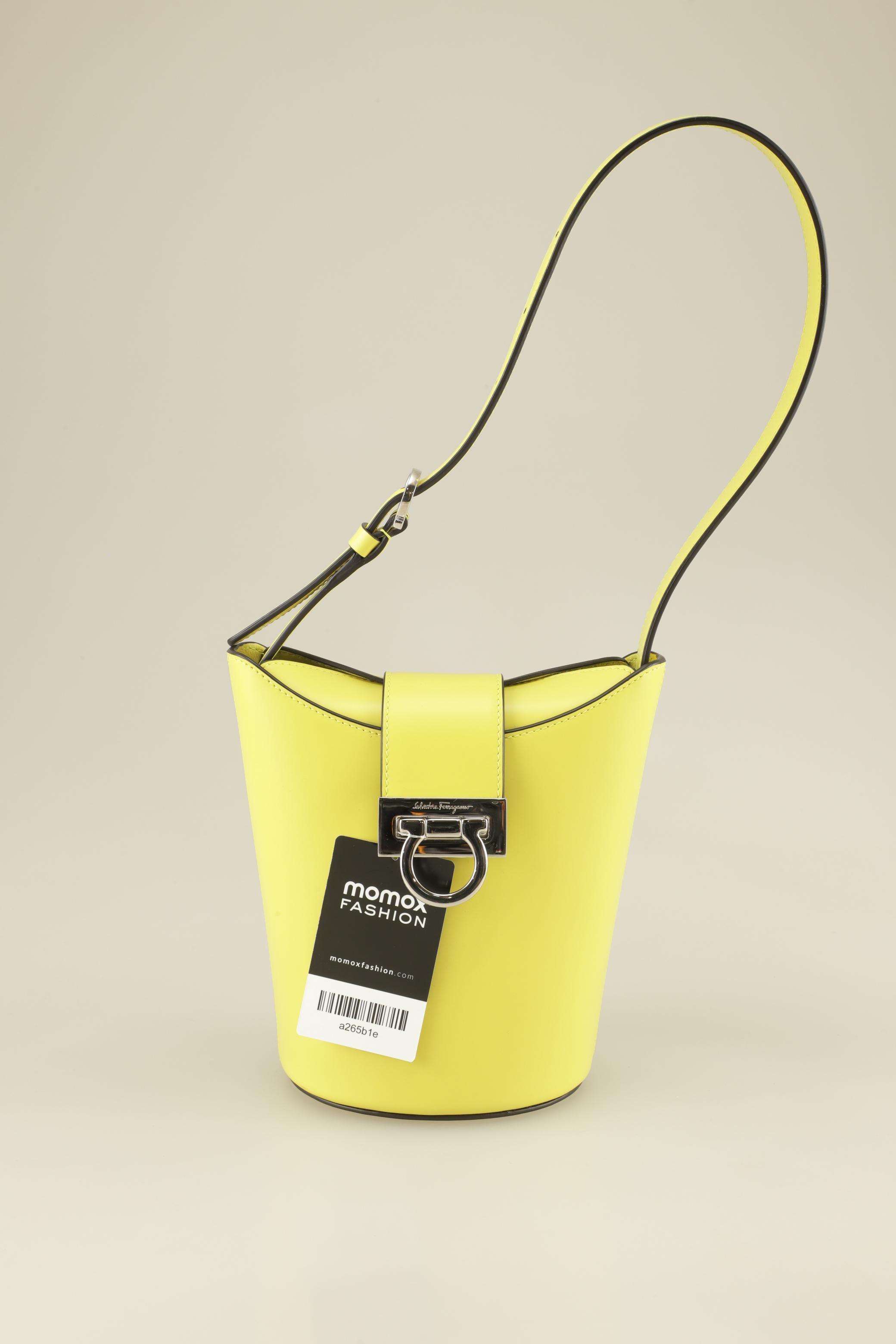 

Salvatore Ferragamo Damen Handtasche, gelb, Gr.