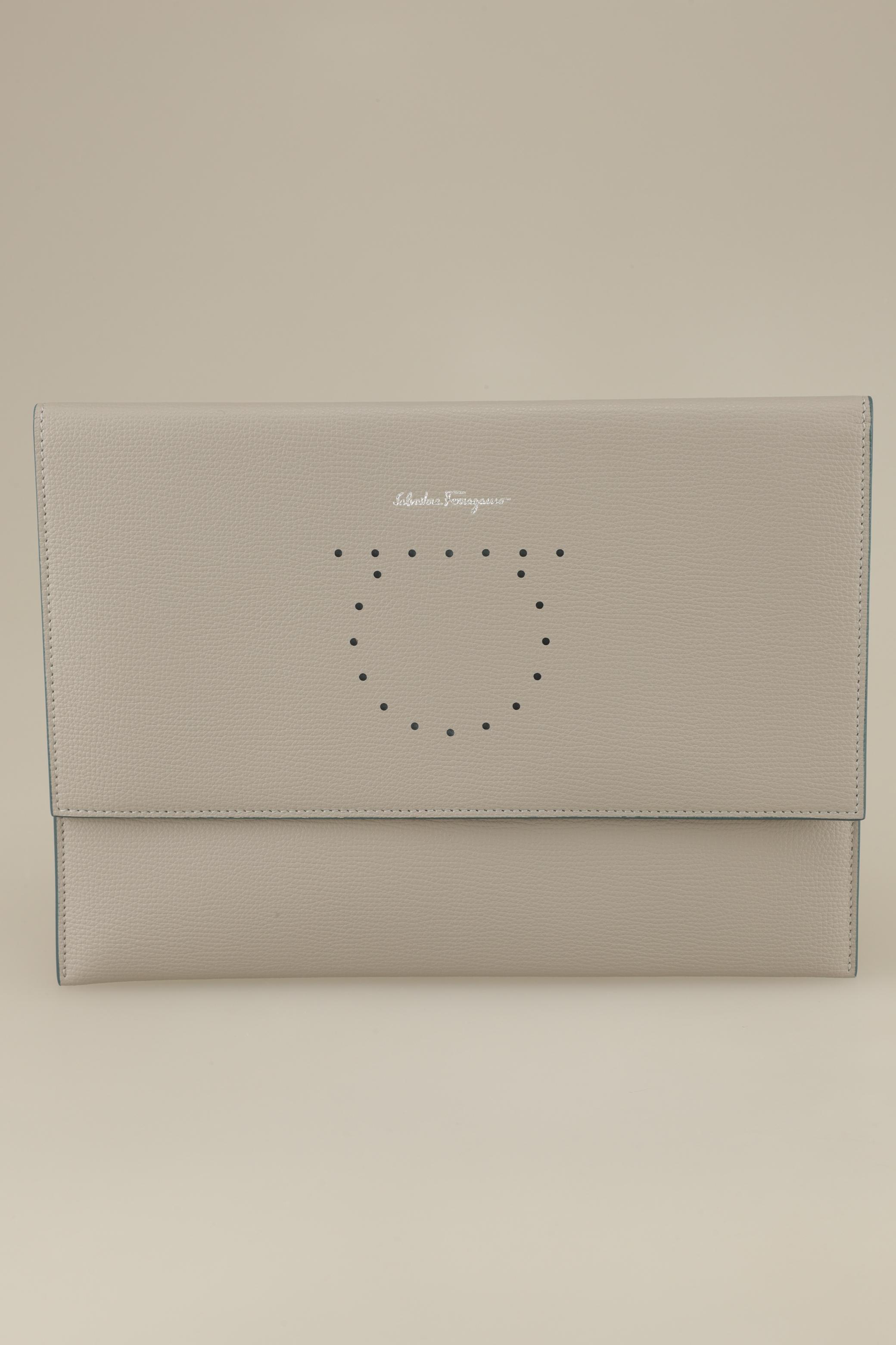 

Salvatore Ferragamo Damen Handtasche, grau, Gr.