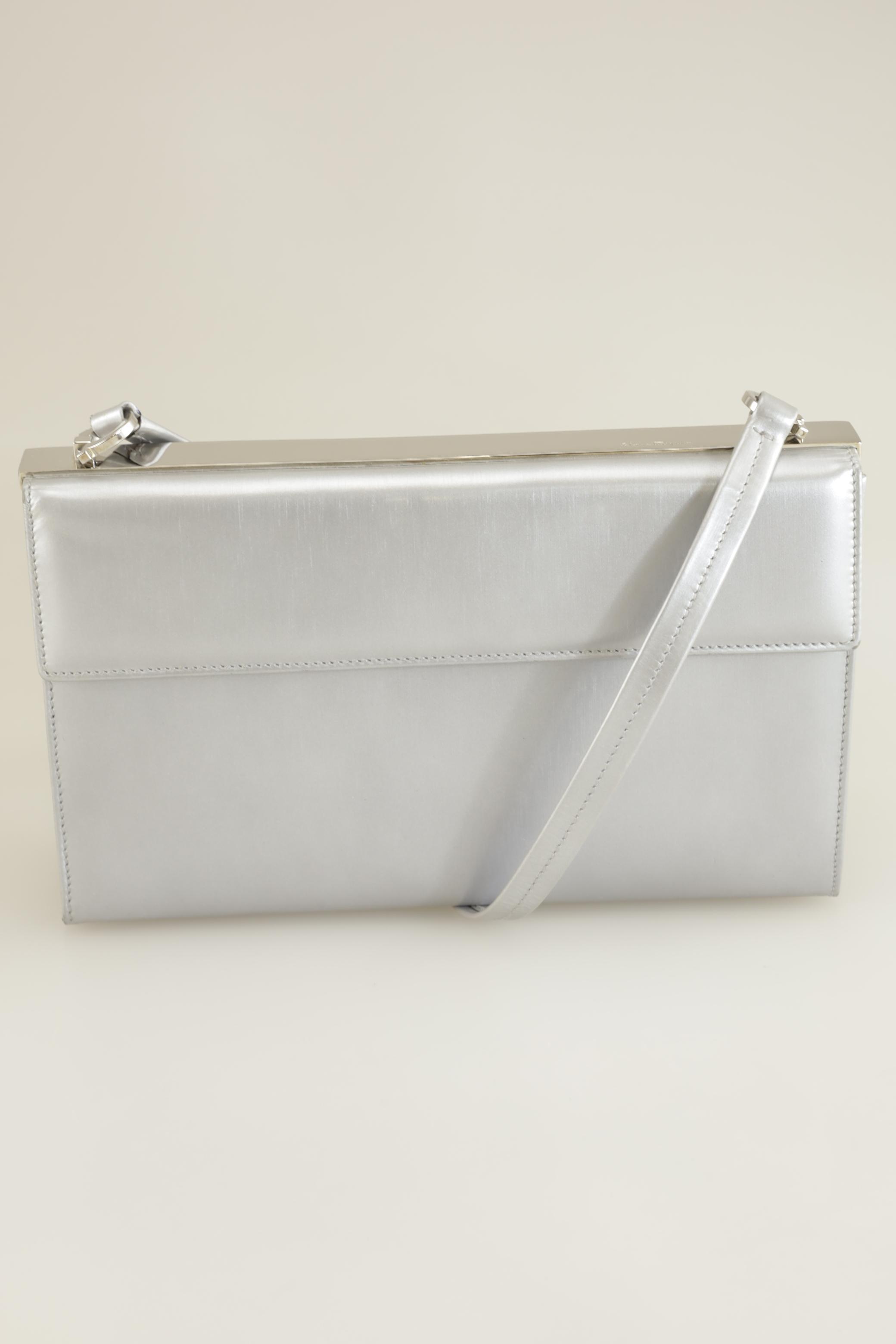 

Salvatore Ferragamo Damen Handtasche, grau, Gr.