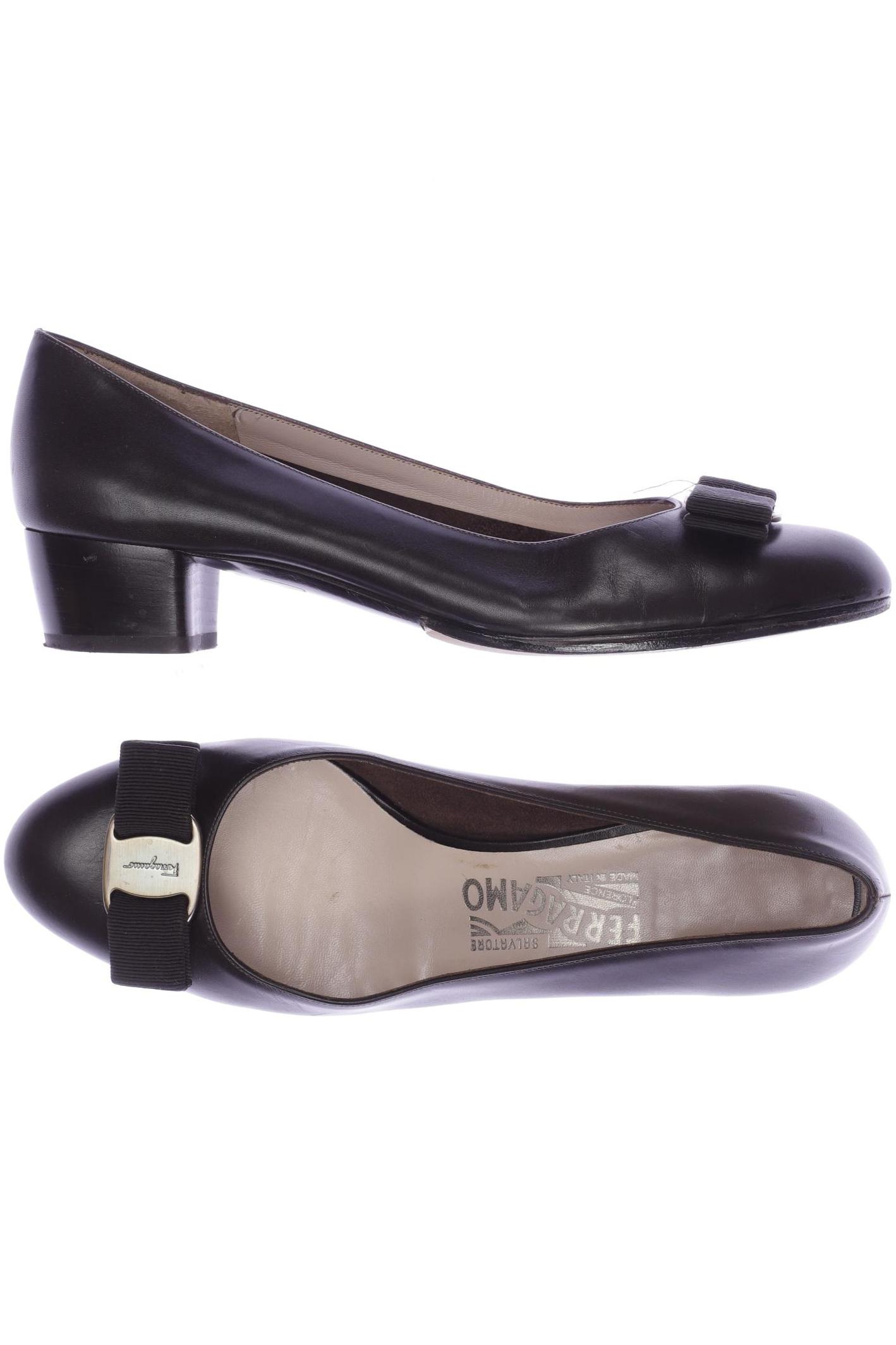 

Salvatore Ferragamo Damen Pumps, schwarz, Gr. 7