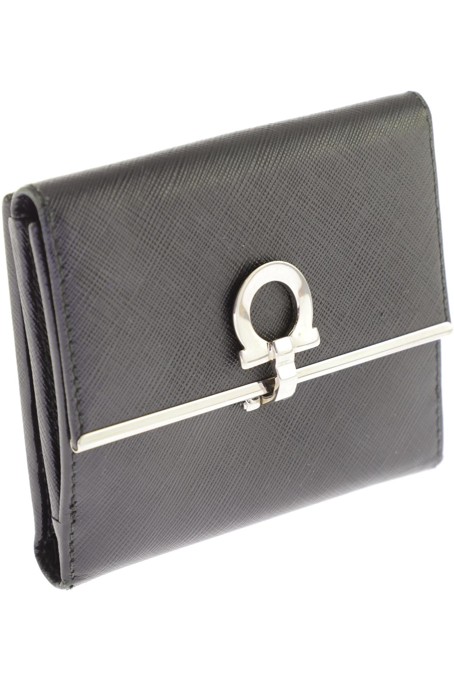 

Salvatore Ferragamo Damen Portemonnaie, schwarz, Gr.