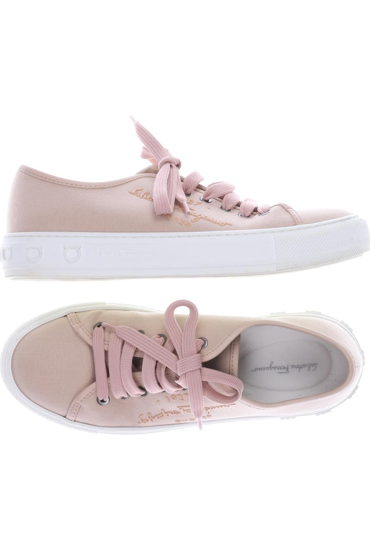 

Salvatore Ferragamo Damen Sneakers, beige, Gr. 8