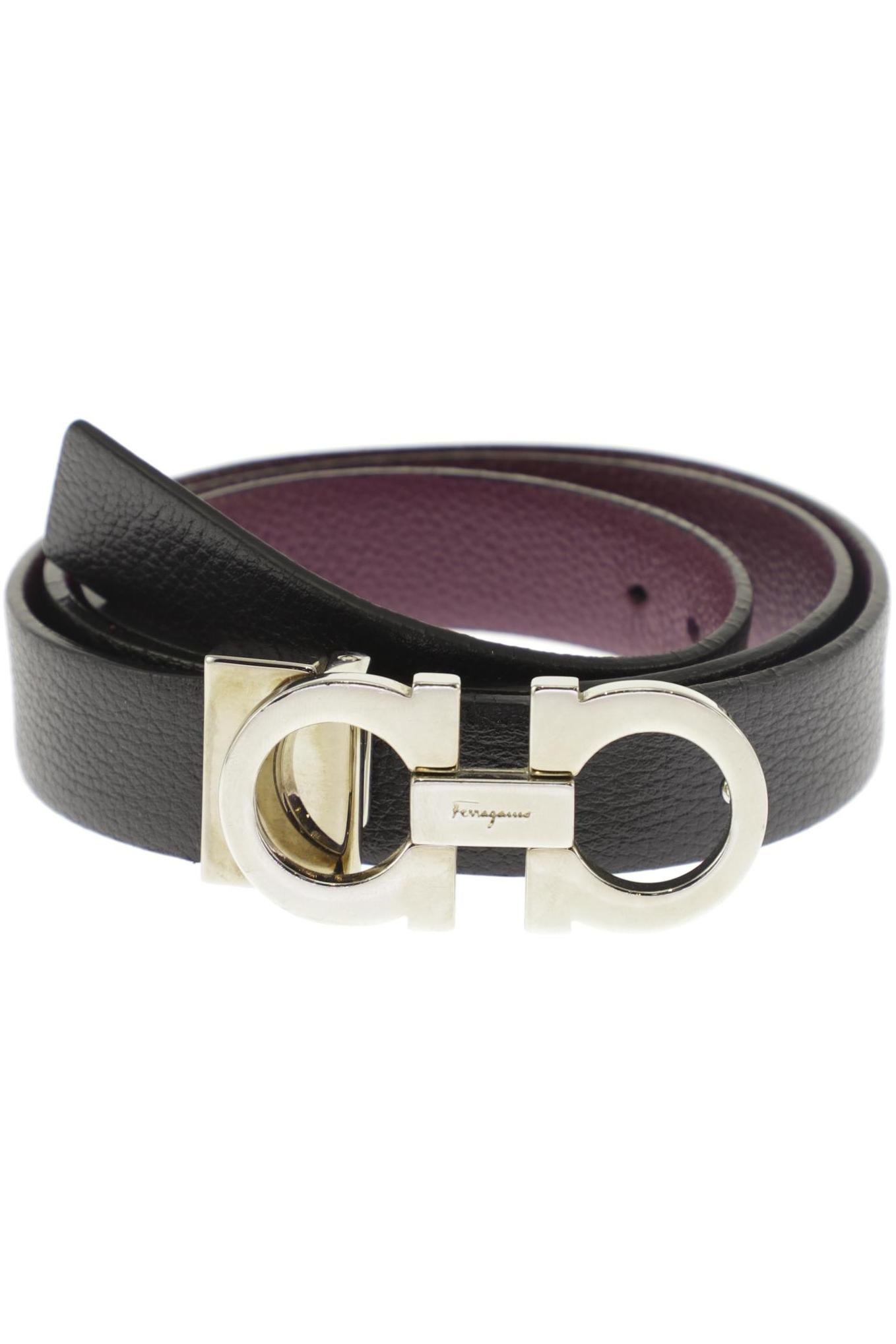 

Salvatore Ferragamo Damen Gürtel, schwarz, Gr. 80