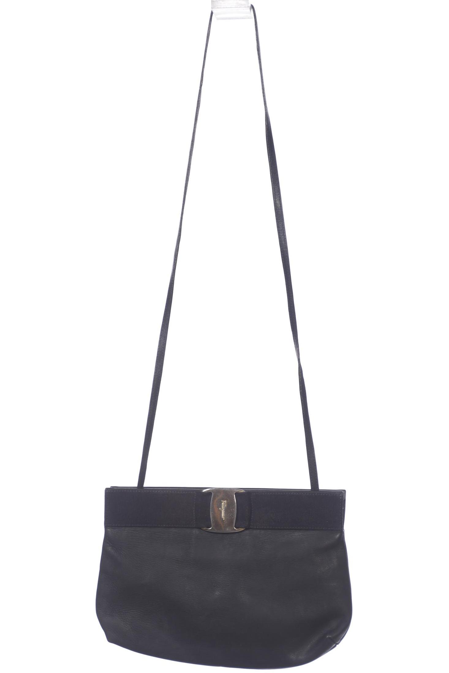 

Salvatore Ferragamo Damen Handtasche, schwarz, Gr.