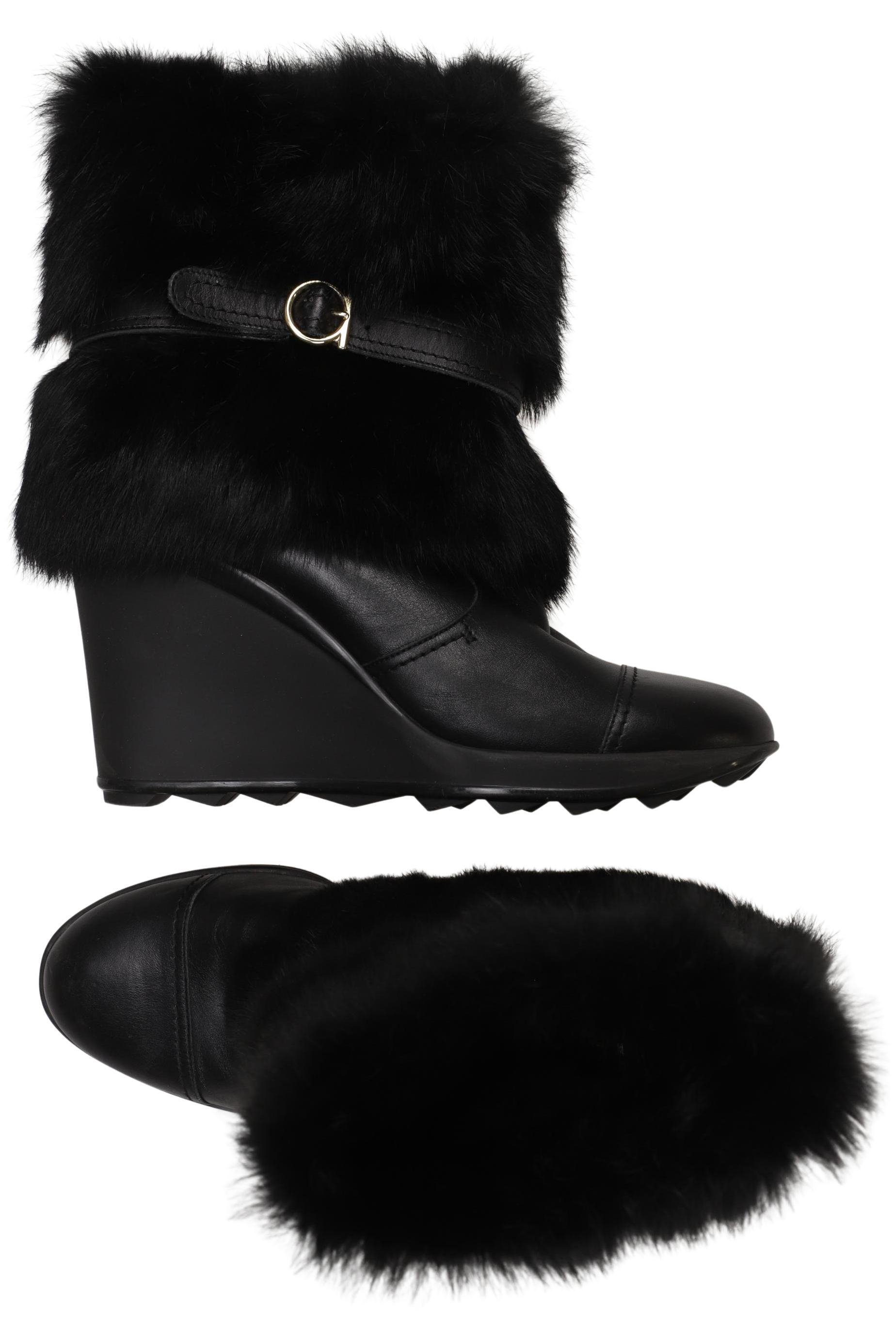 

Salvatore Ferragamo Damen Stiefelette, schwarz, Gr. 38