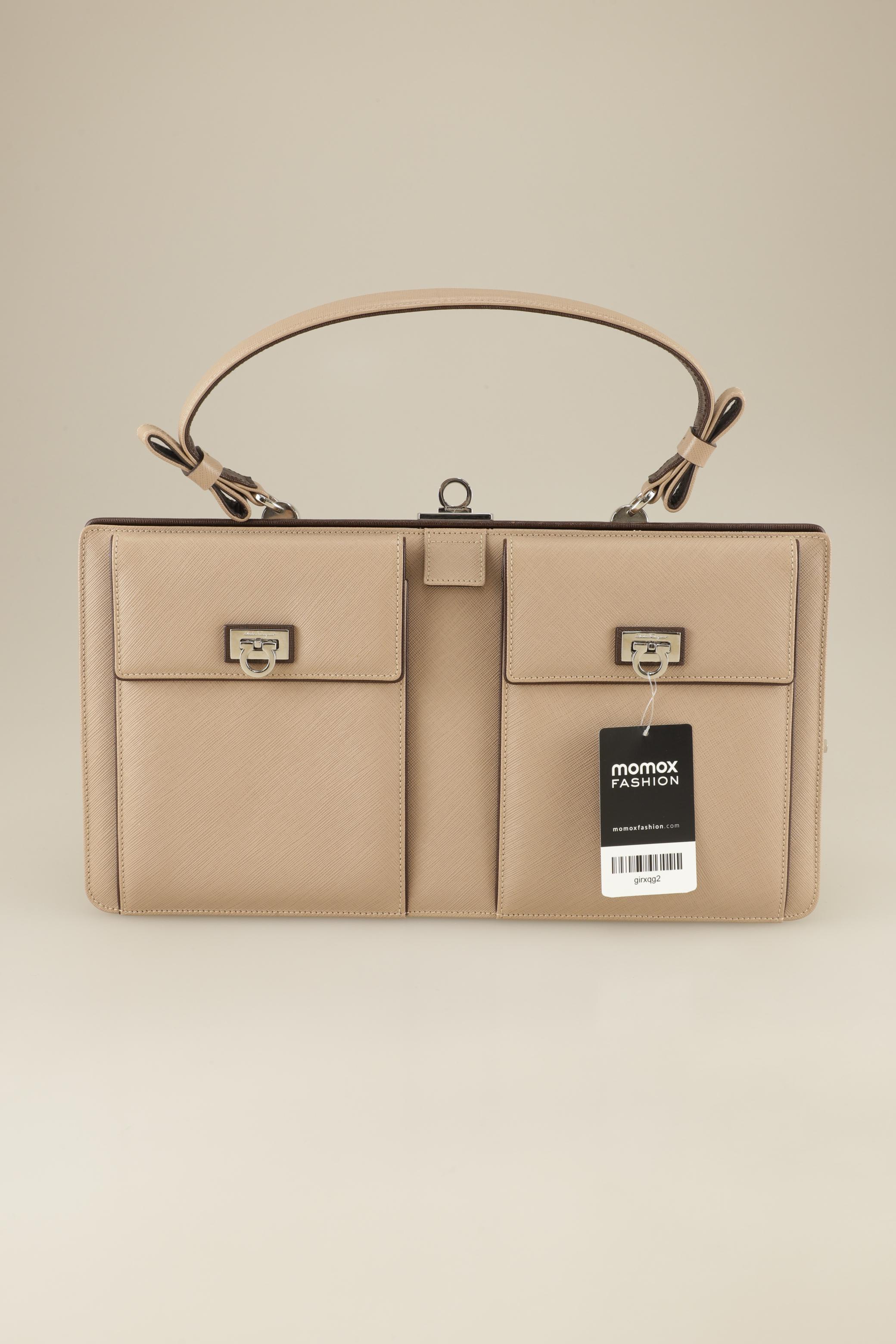 

Salvatore Ferragamo Damen Handtasche, beige, Gr.
