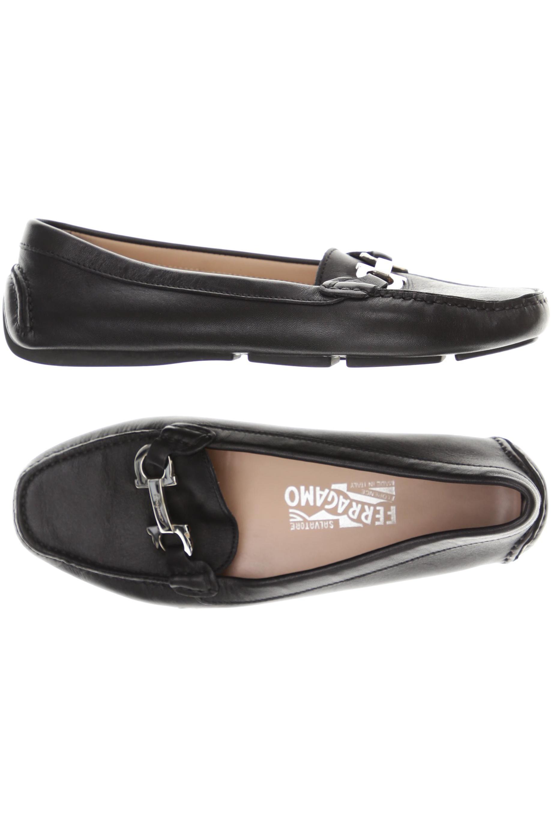 

Salvatore Ferragamo Damen Halbschuh, schwarz, Gr. 7