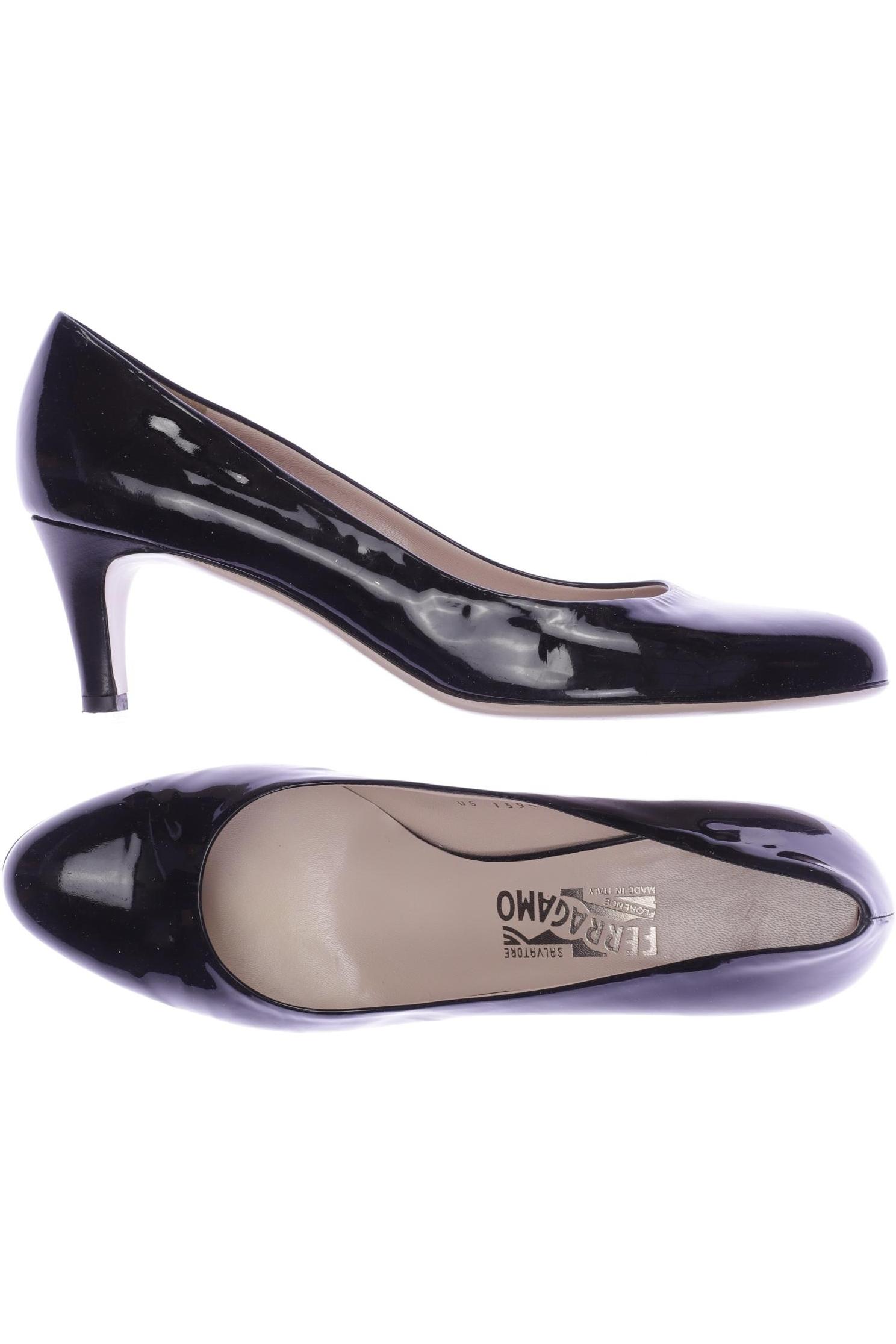 

Salvatore Ferragamo Damen Pumps, schwarz, Gr. 10