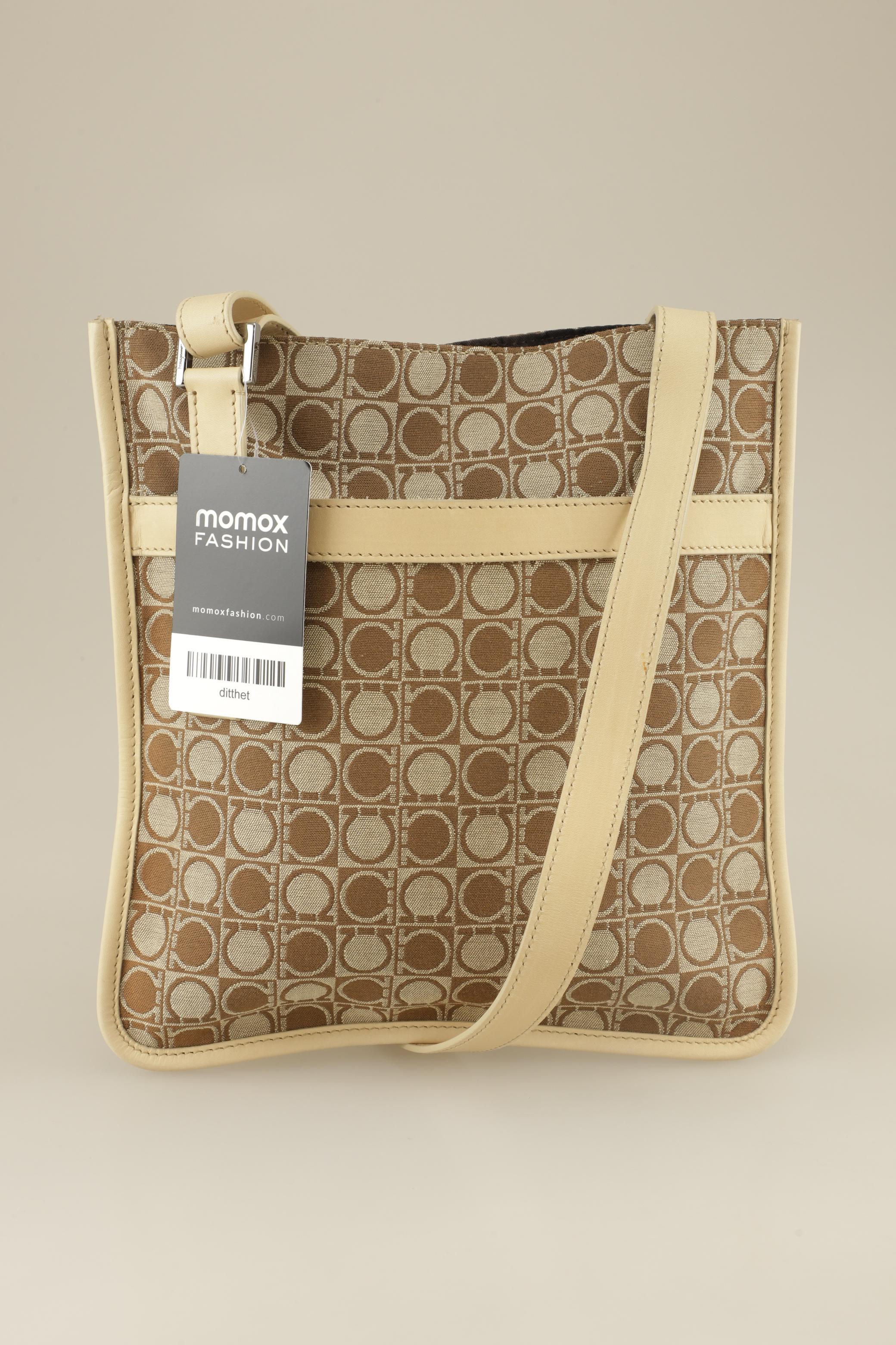 

Salvatore Ferragamo Damen Handtasche, braun, Gr.