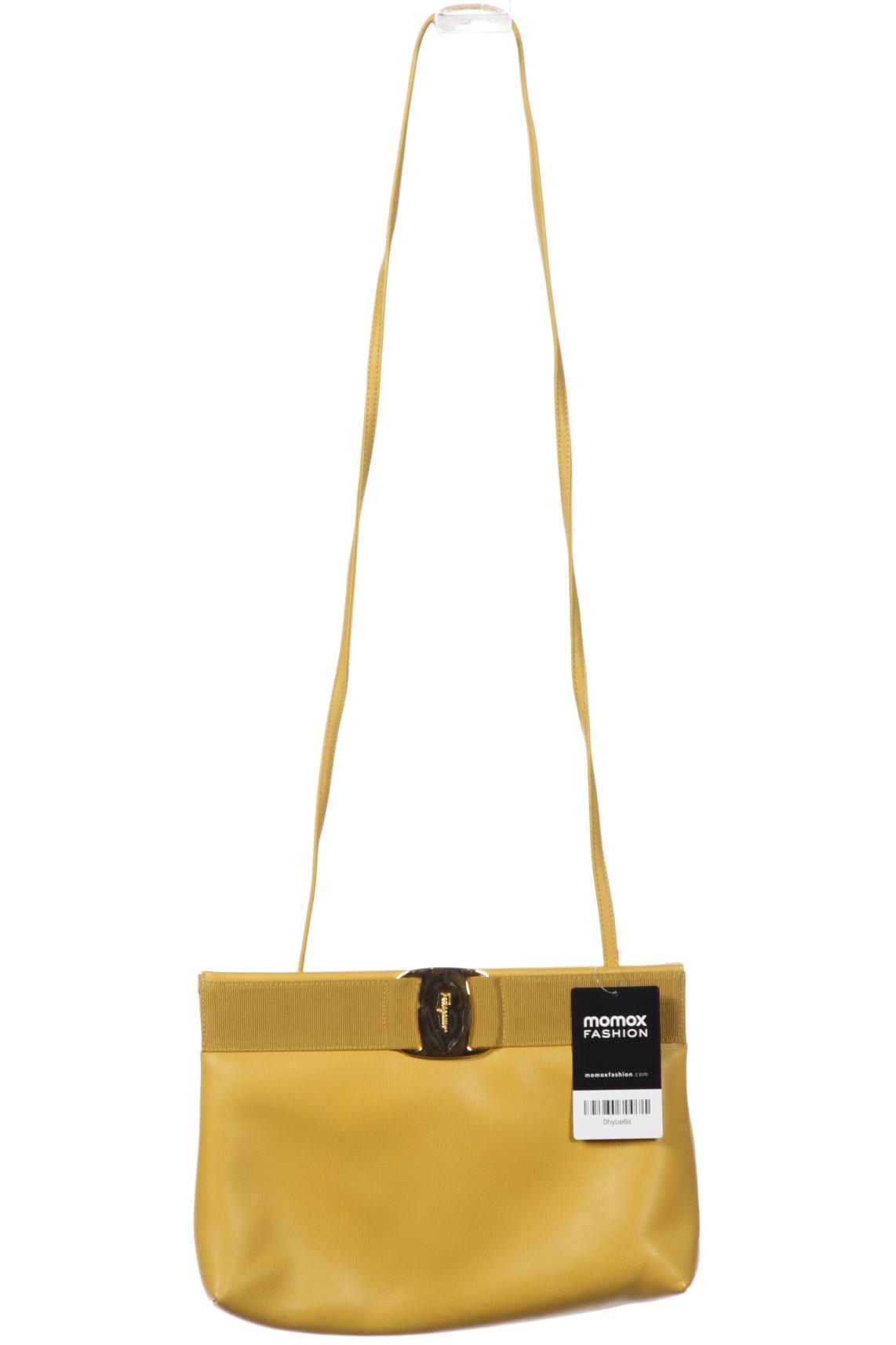 

Salvatore Ferragamo Damen Handtasche, gelb, Gr.
