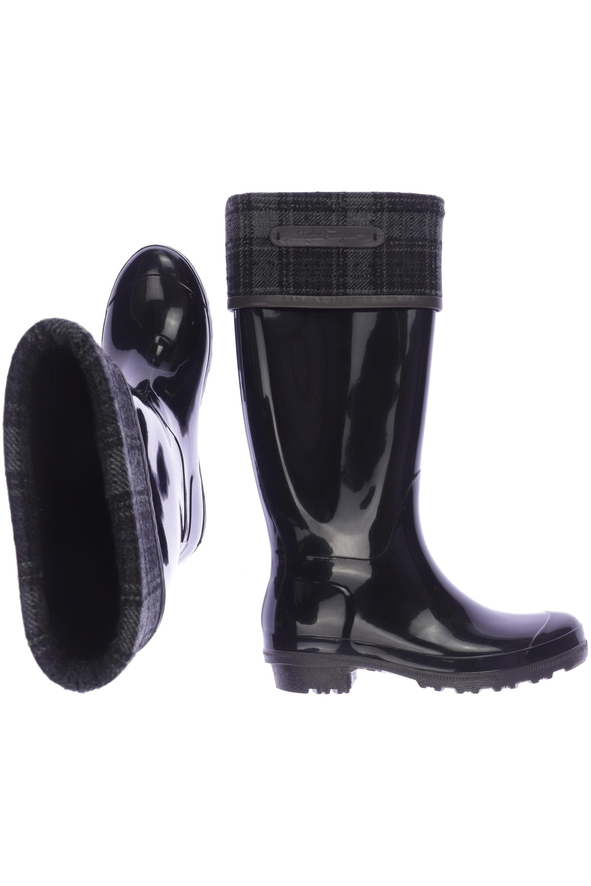 

Salvatore Ferragamo Damen Stiefel, schwarz