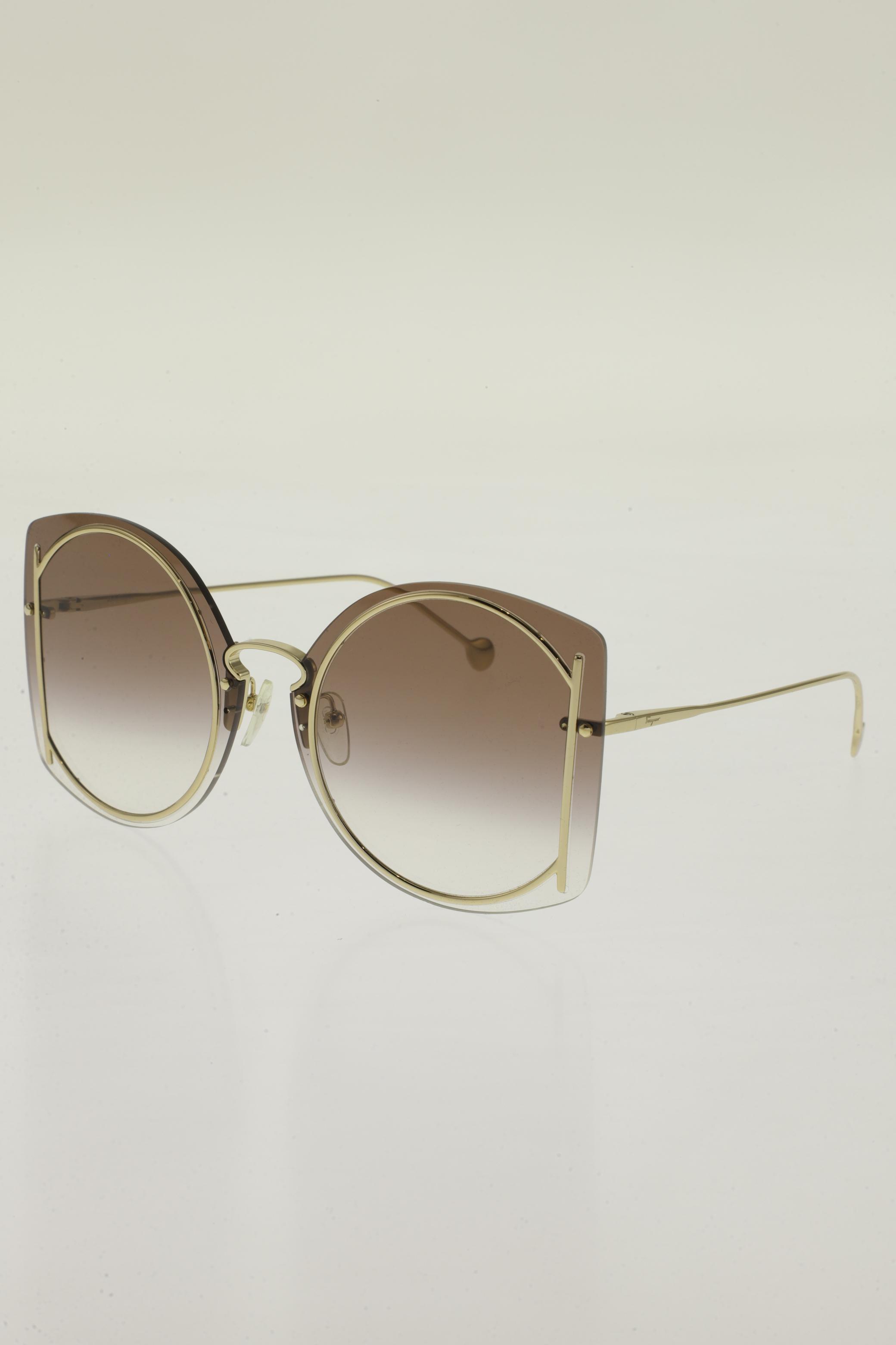 

Salvatore Ferragamo Damen Sonnenbrille, beige