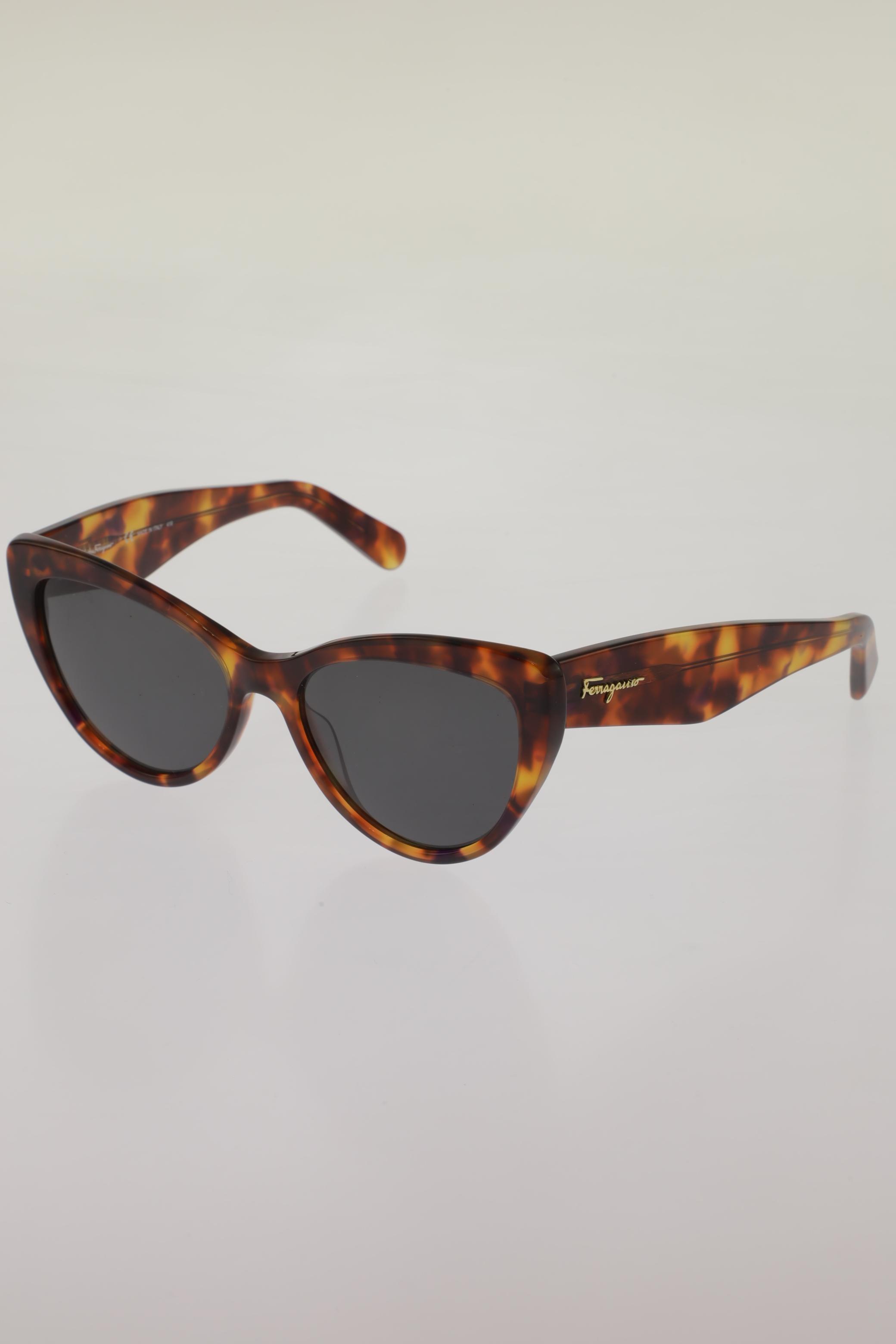 

Salvatore Ferragamo Damen Sonnenbrille, braun, Gr.