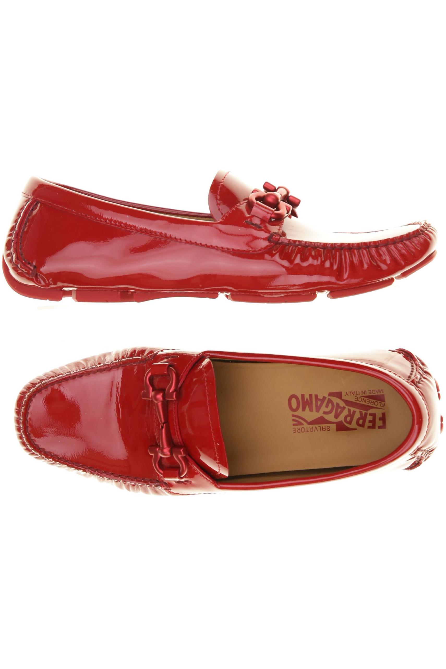 

Salvatore Ferragamo Damen Halbschuh, rot, Gr. 6.5