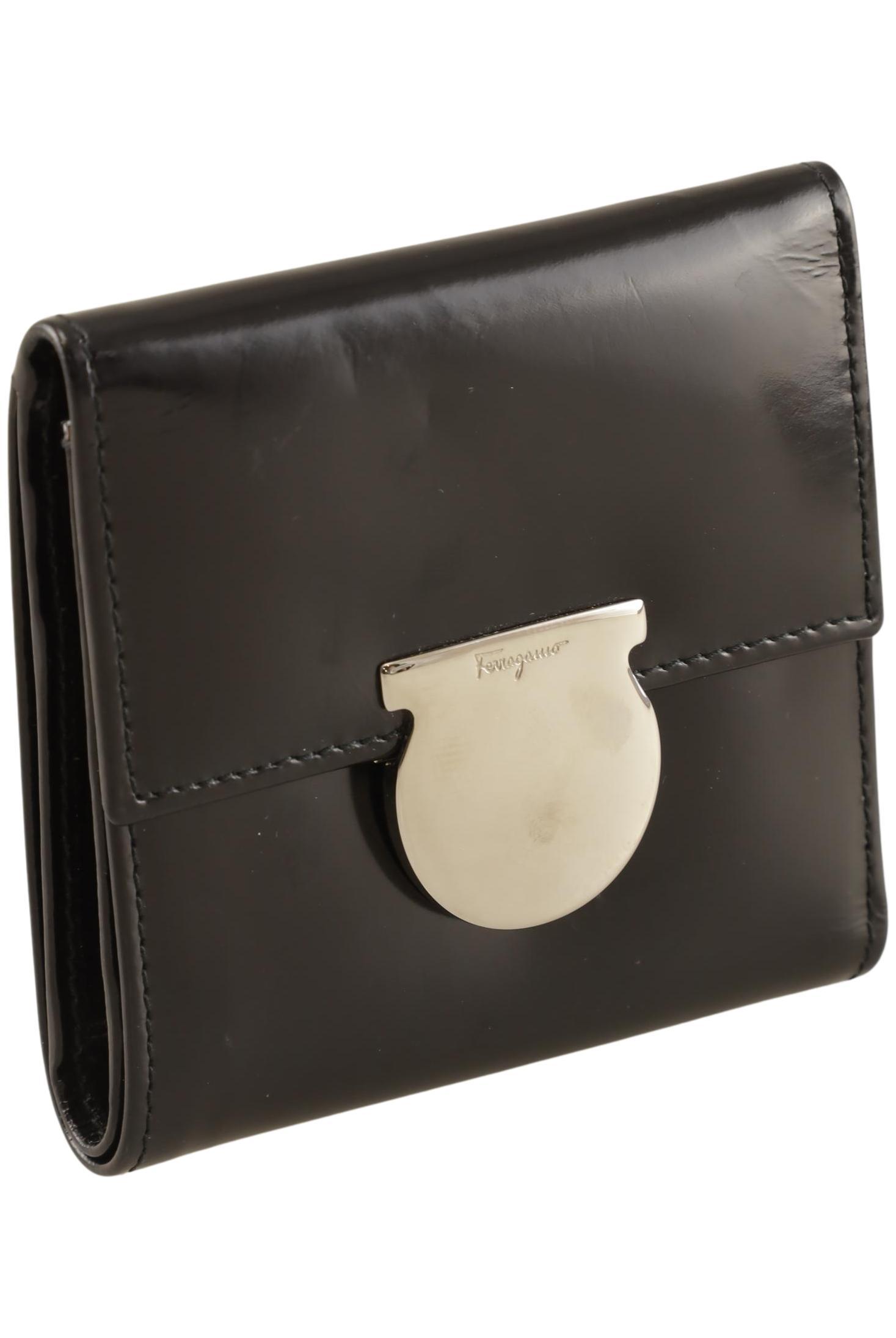 

Salvatore Ferragamo Damen Portemonnaie, schwarz, Gr.