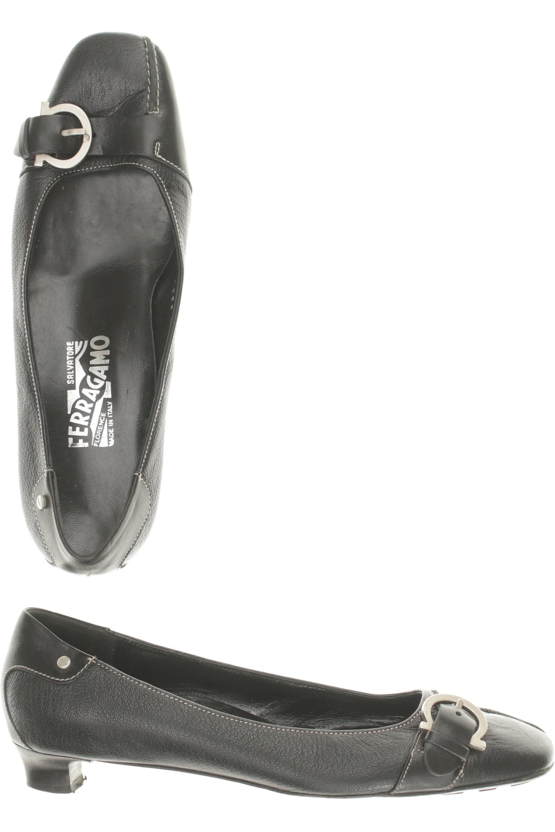 

Salvatore Ferragamo Damen Pumps, schwarz, Gr. 6.5