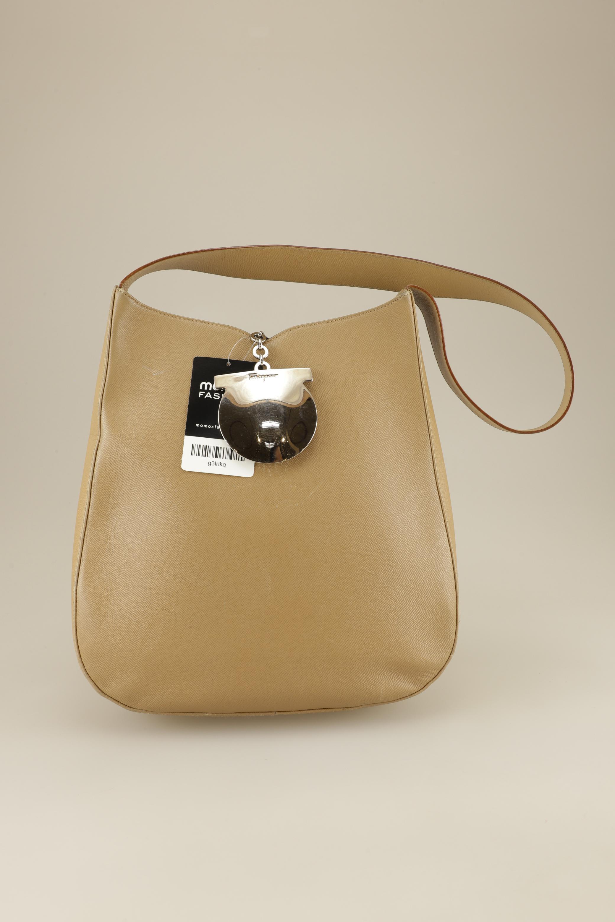

Salvatore Ferragamo Damen Handtasche, beige, Gr.