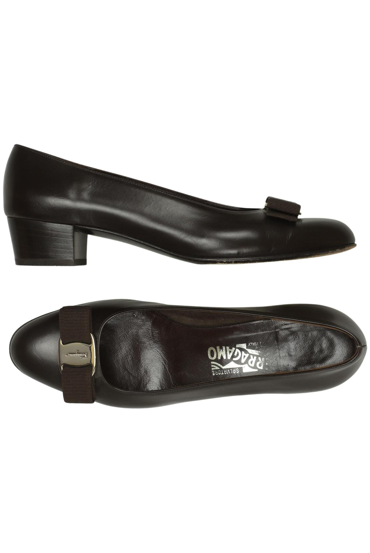 

Salvatore Ferragamo Damen Pumps, braun, Gr. 7.5