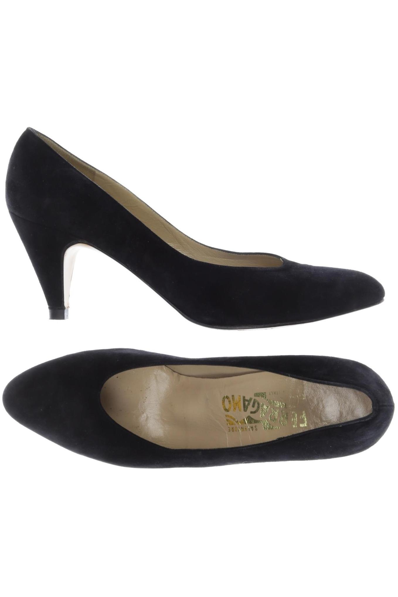 

Salvatore Ferragamo Damen Pumps, schwarz, Gr. 8.5
