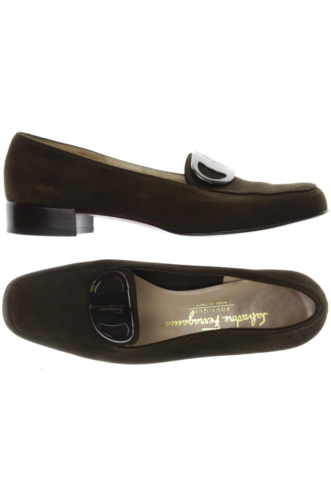 

Salvatore Ferragamo Damen Halbschuh, braun, Gr. 6