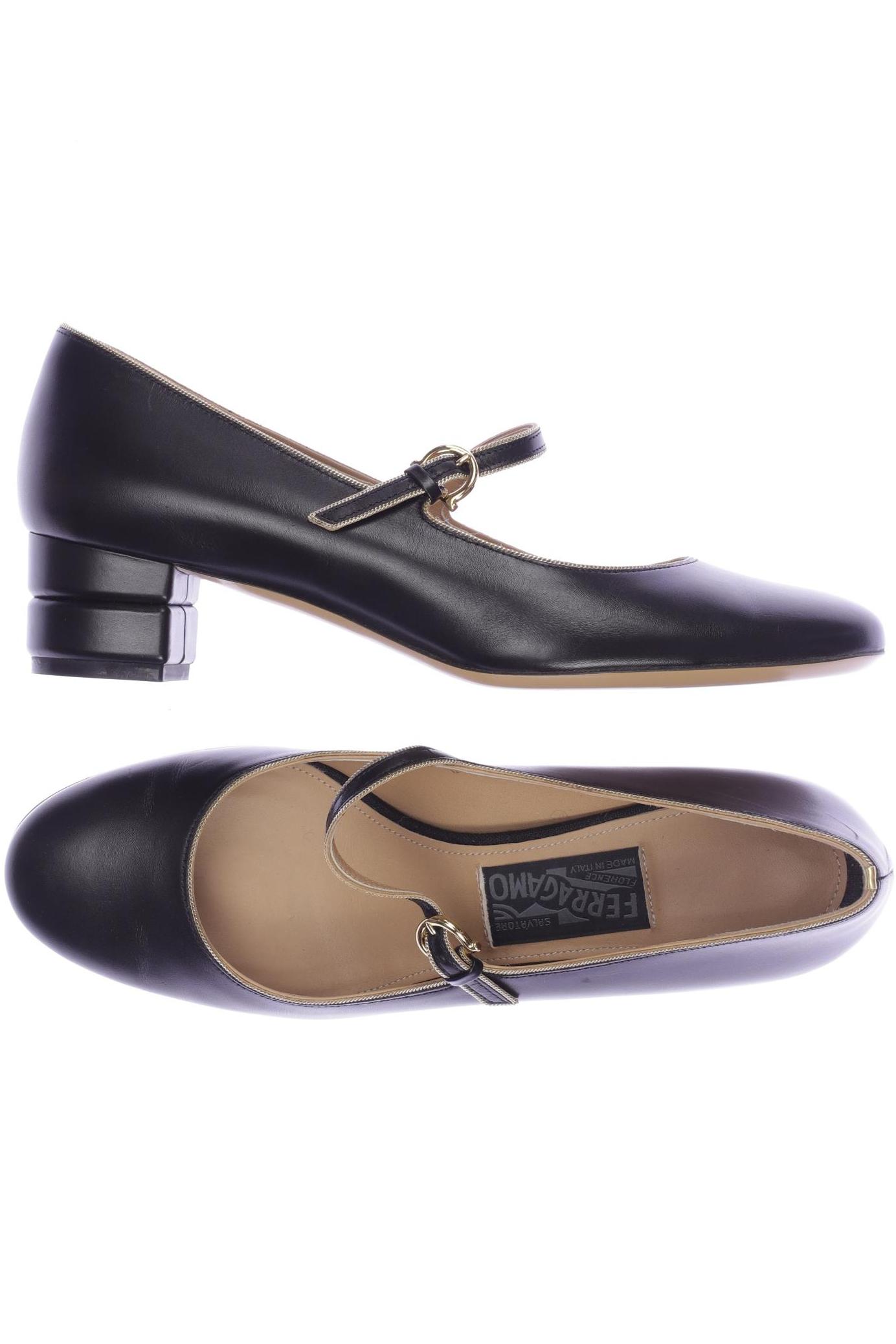 

Salvatore Ferragamo Damen Pumps, schwarz, Gr. 40