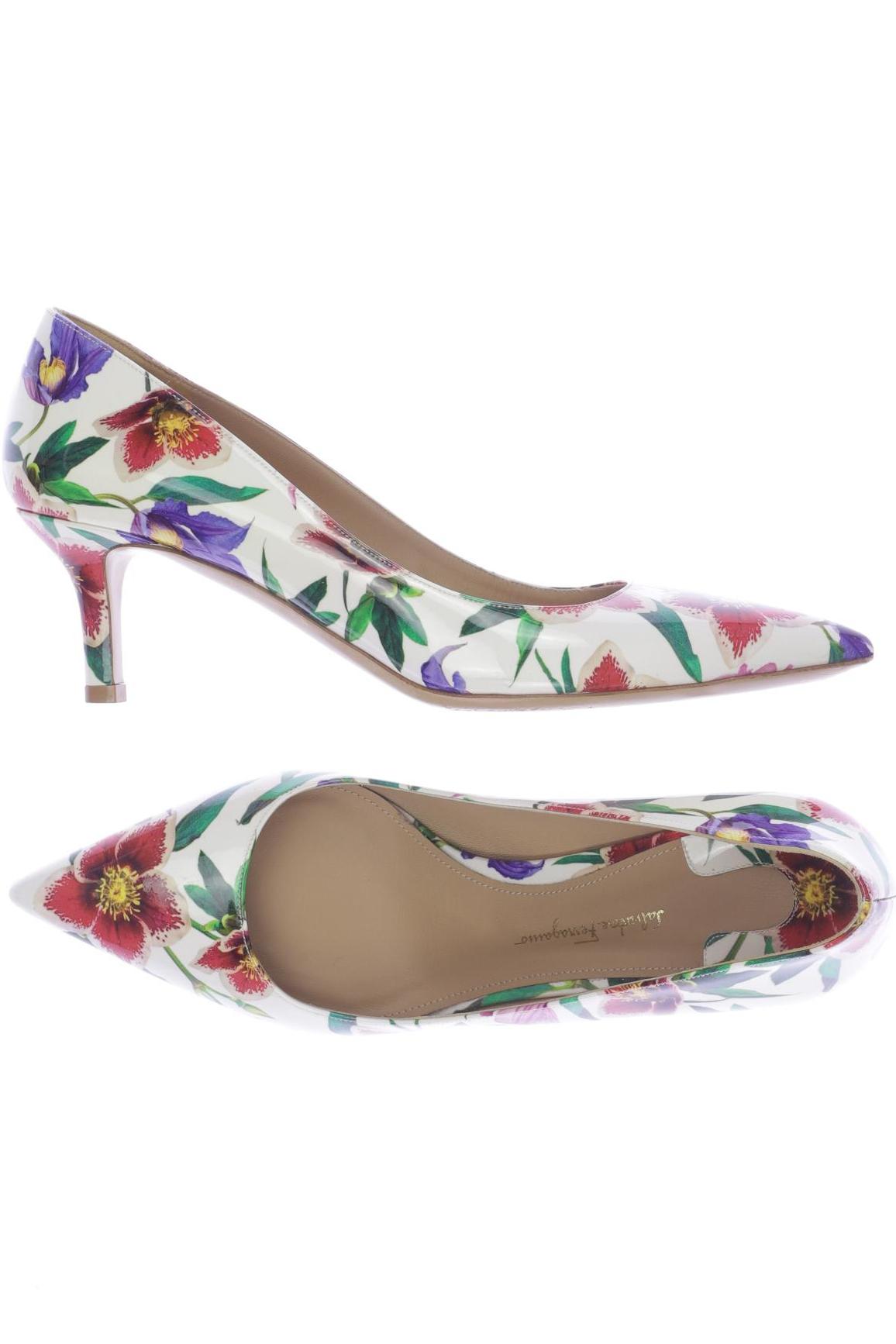 

Salvatore Ferragamo Damen Pumps, mehrfarbig, Gr. 7
