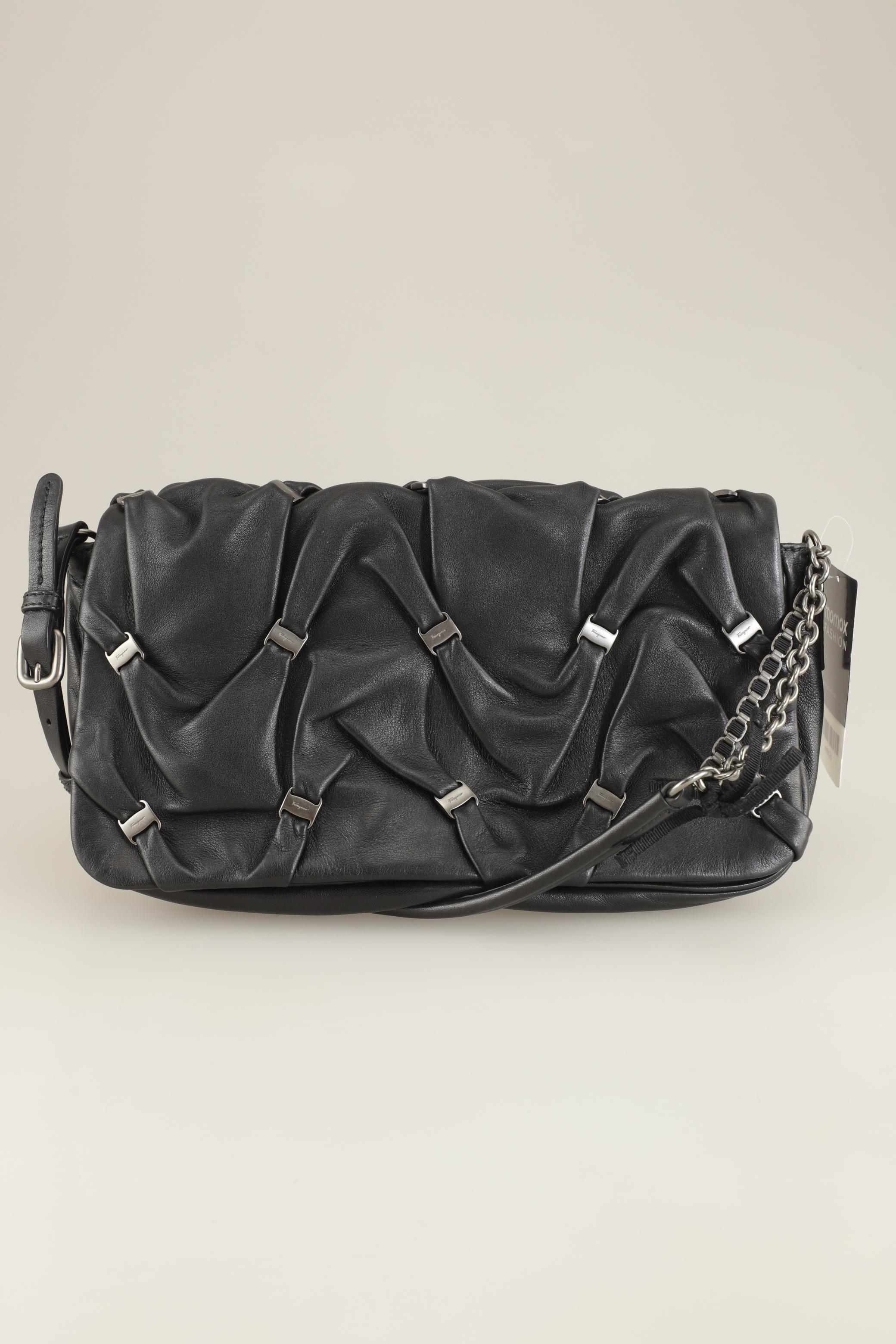 

Salvatore Ferragamo Damen Handtasche, schwarz, Gr.